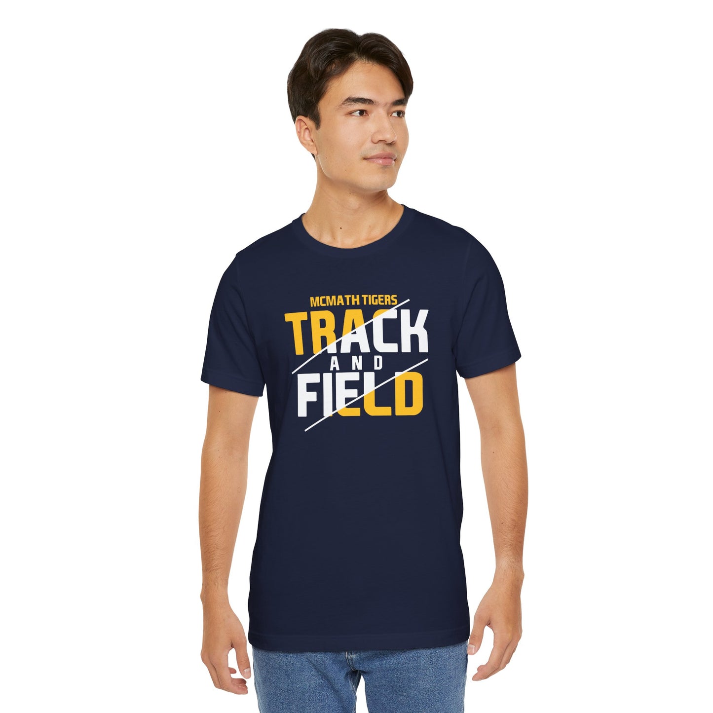 McMath Track & Field Slice Tee - Bella Canvas