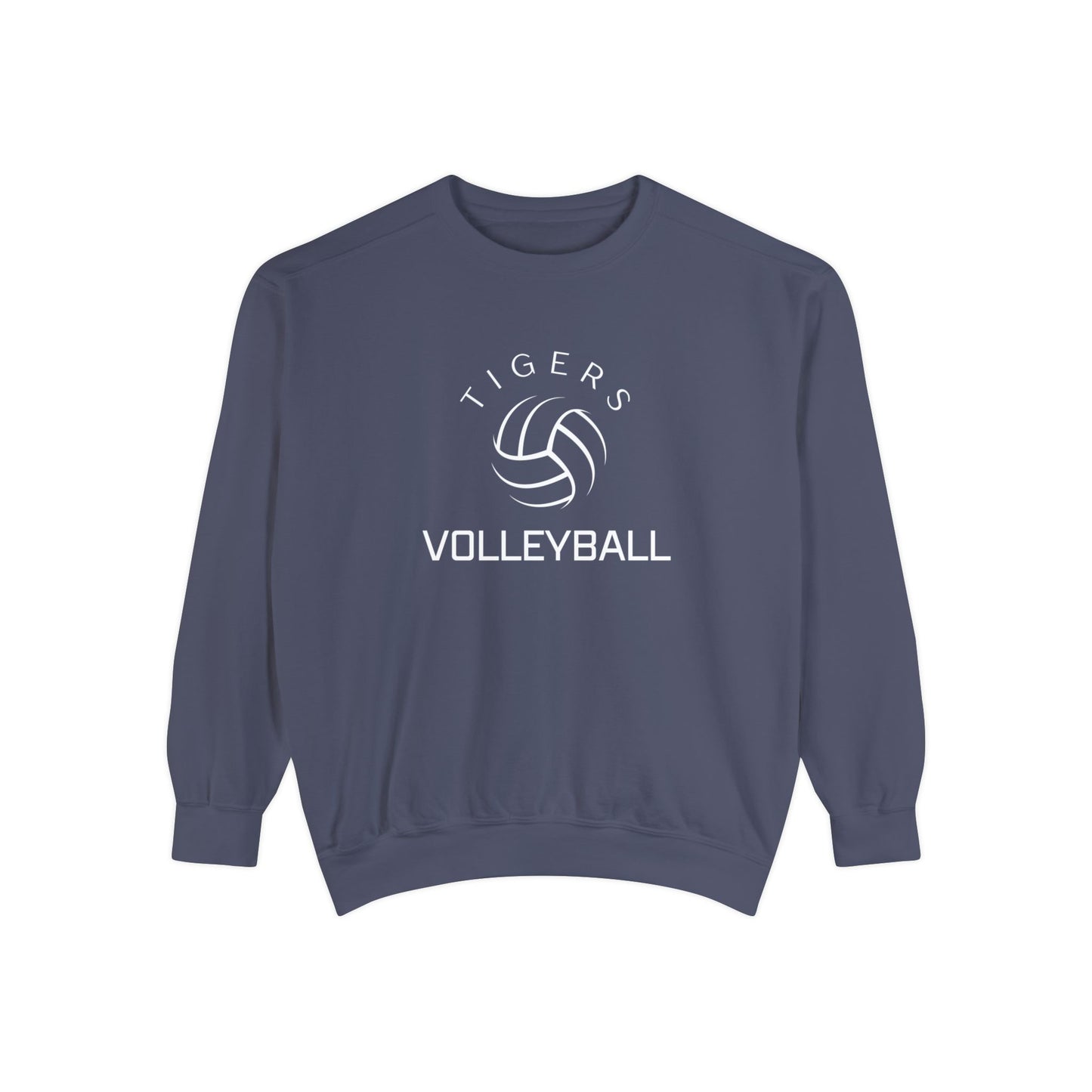 Premium Tigers Volleyball Sweatshirt - Comfort Colors