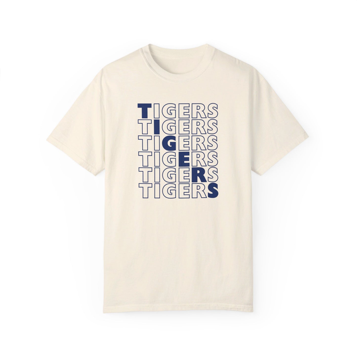 Tigers Repeat Tee - Comfort Colors