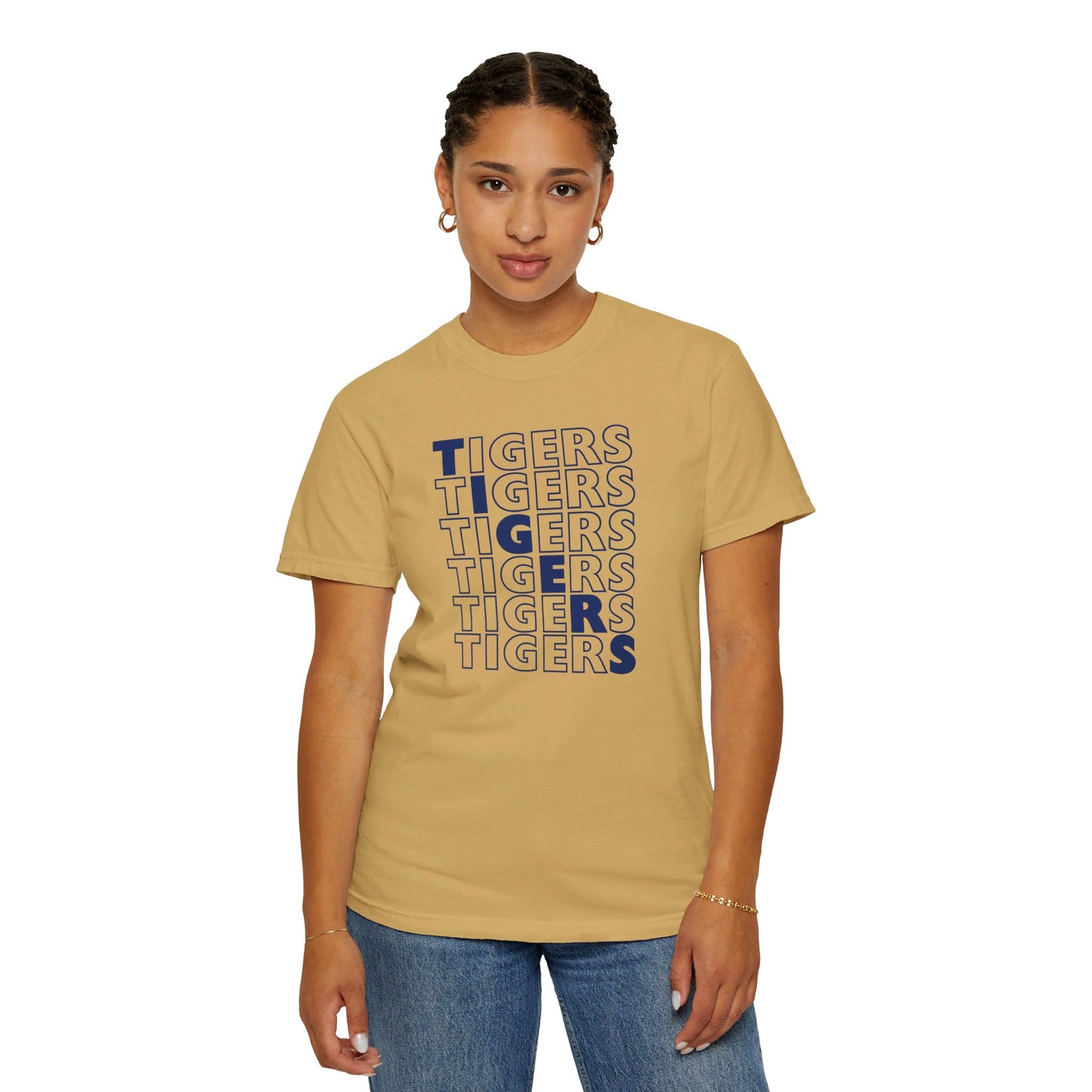 Tigers Repeat Tee - Comfort Colors