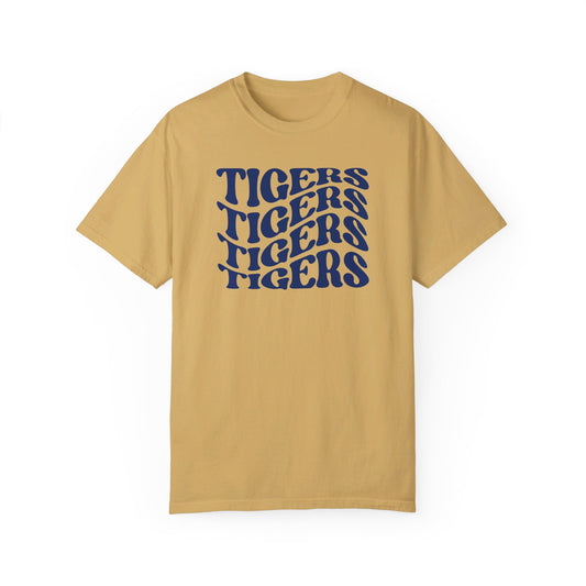 Tigers Wavy Tee - Comfort Colors