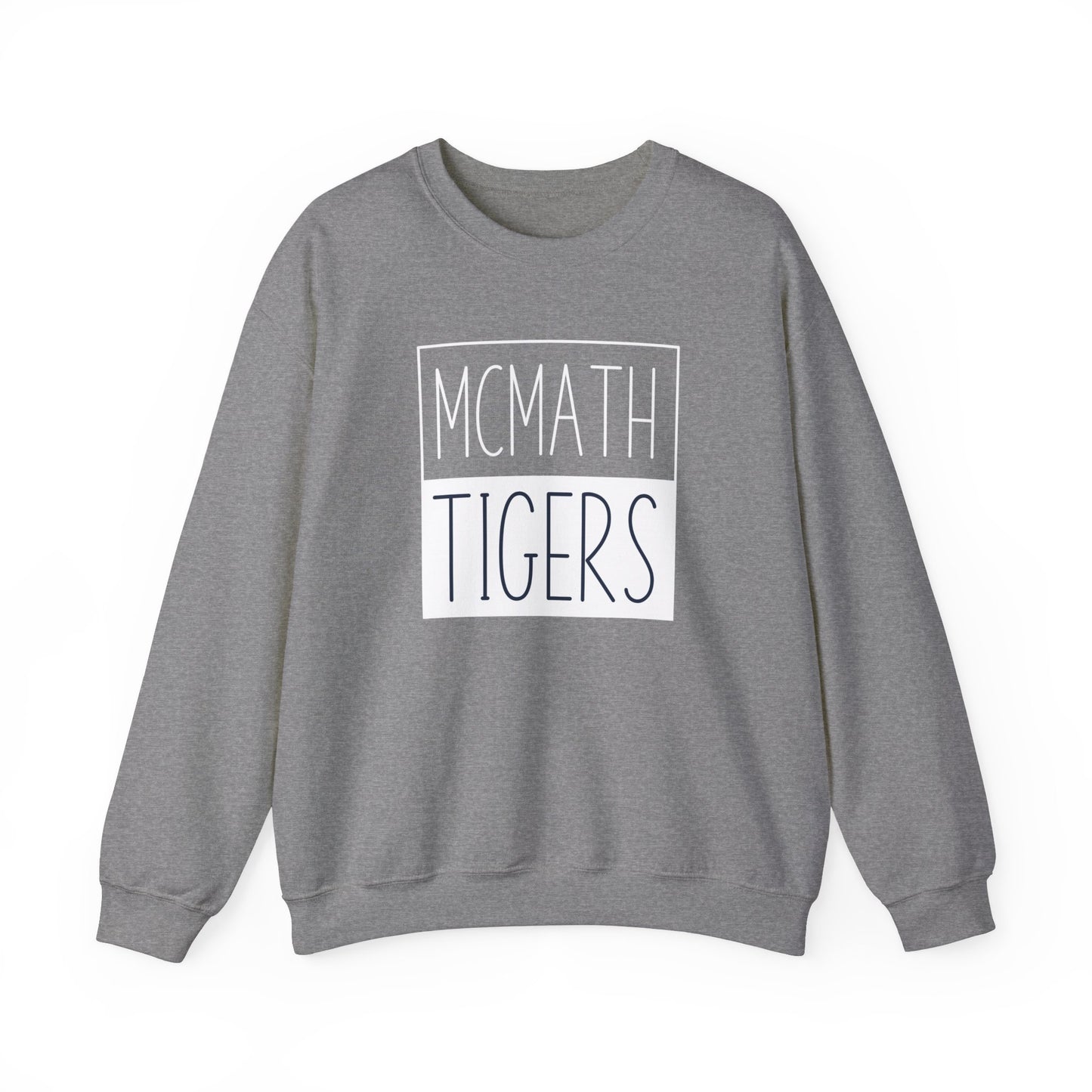 McMath Tigers Block Sweatshirt