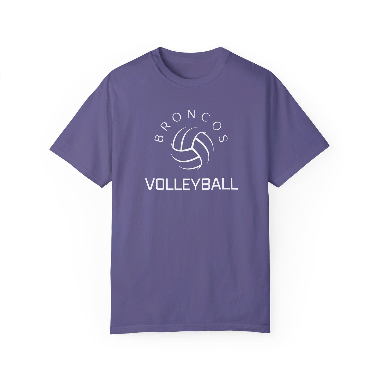 Broncos Volleyball Tee - Comfort Colors