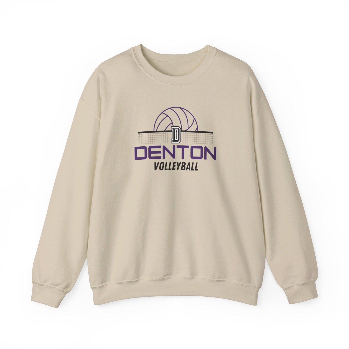 Denton Volleyball Net Sweatshirt