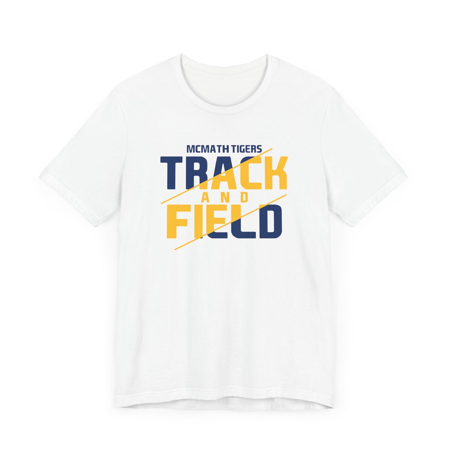 McMath Track & Field Slice Tee - Bella Canvas