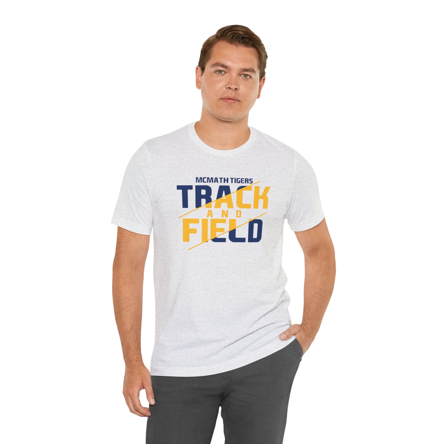 McMath Track & Field Slice Tee - Bella Canvas