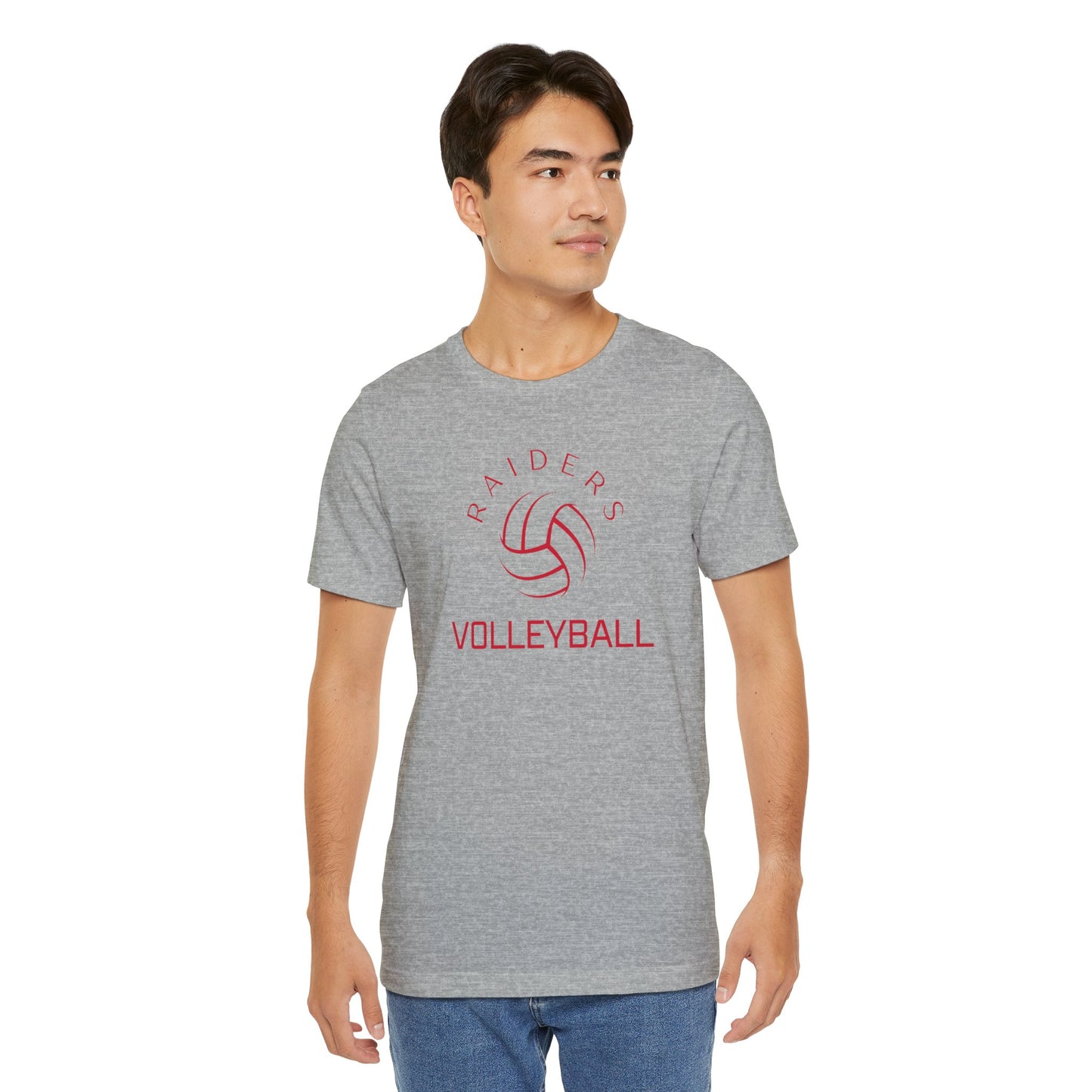 Raiders Volleyball Tee - Bella Canvas