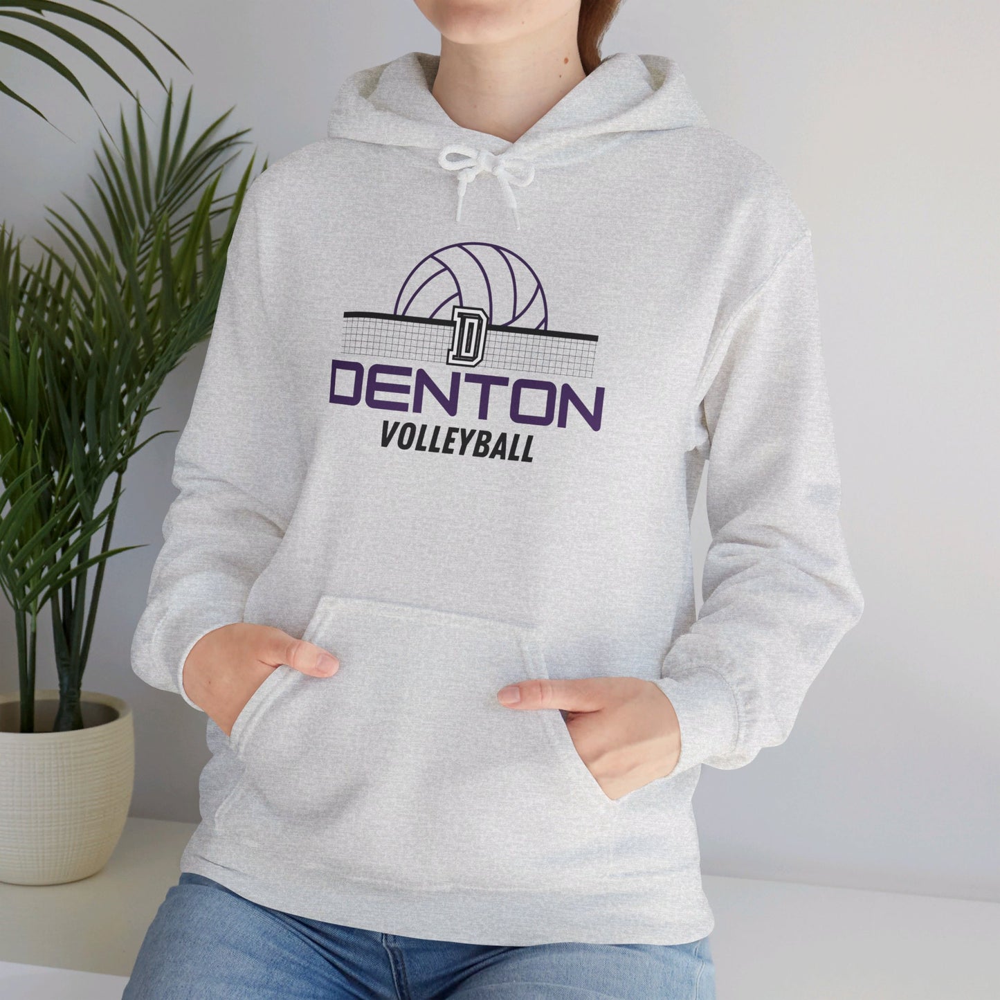 Denton Volleyball Net Hoodie