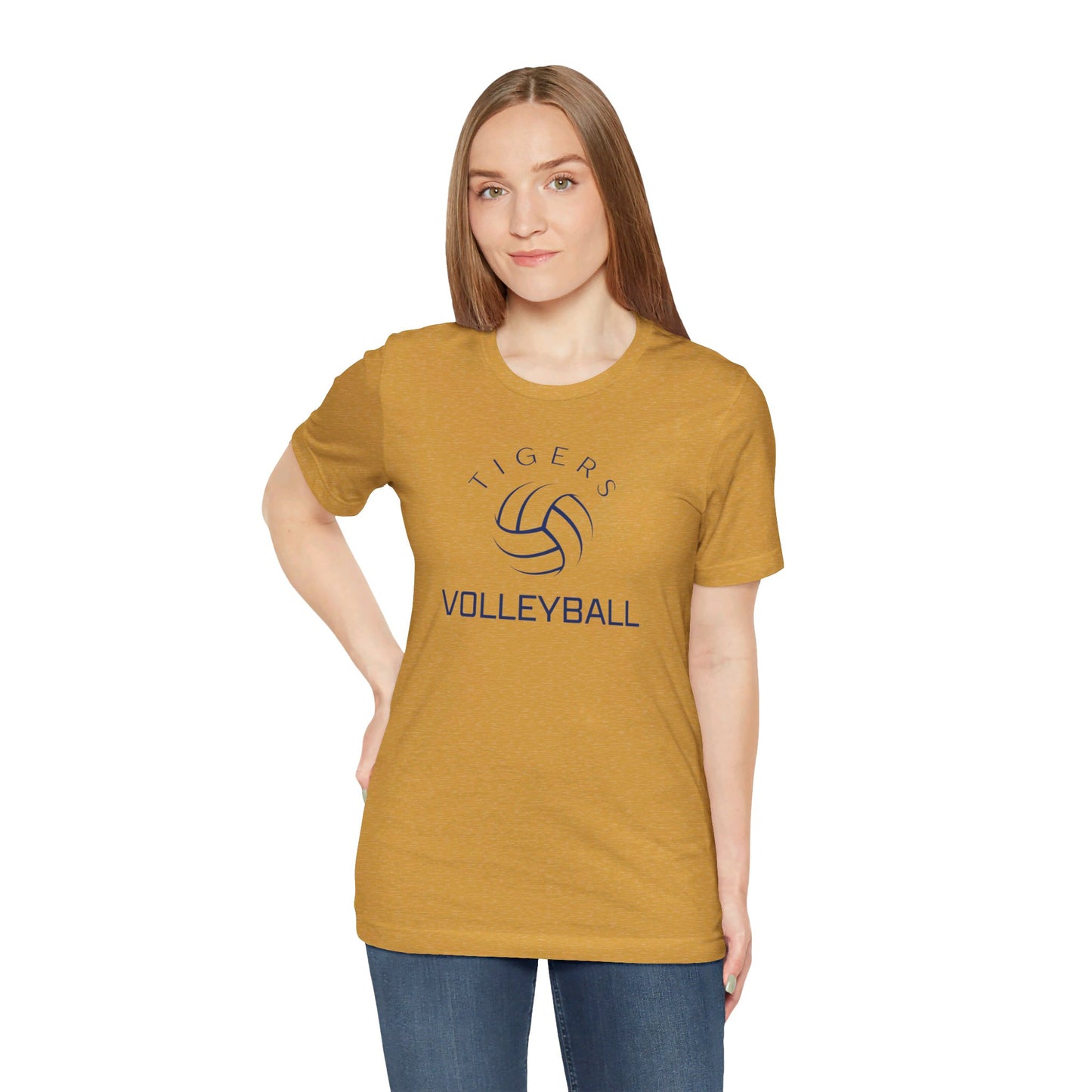 Tigers Volleyball Tee - Bella Canvas