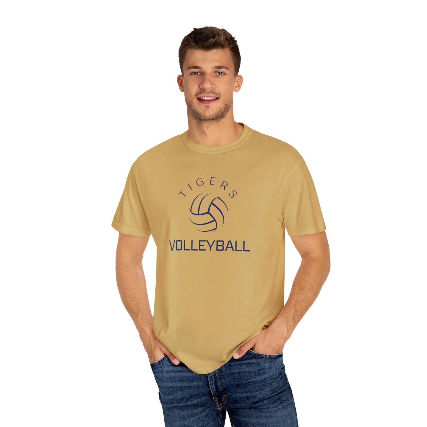 Tigers Volleyball Tee - Comfort Colors