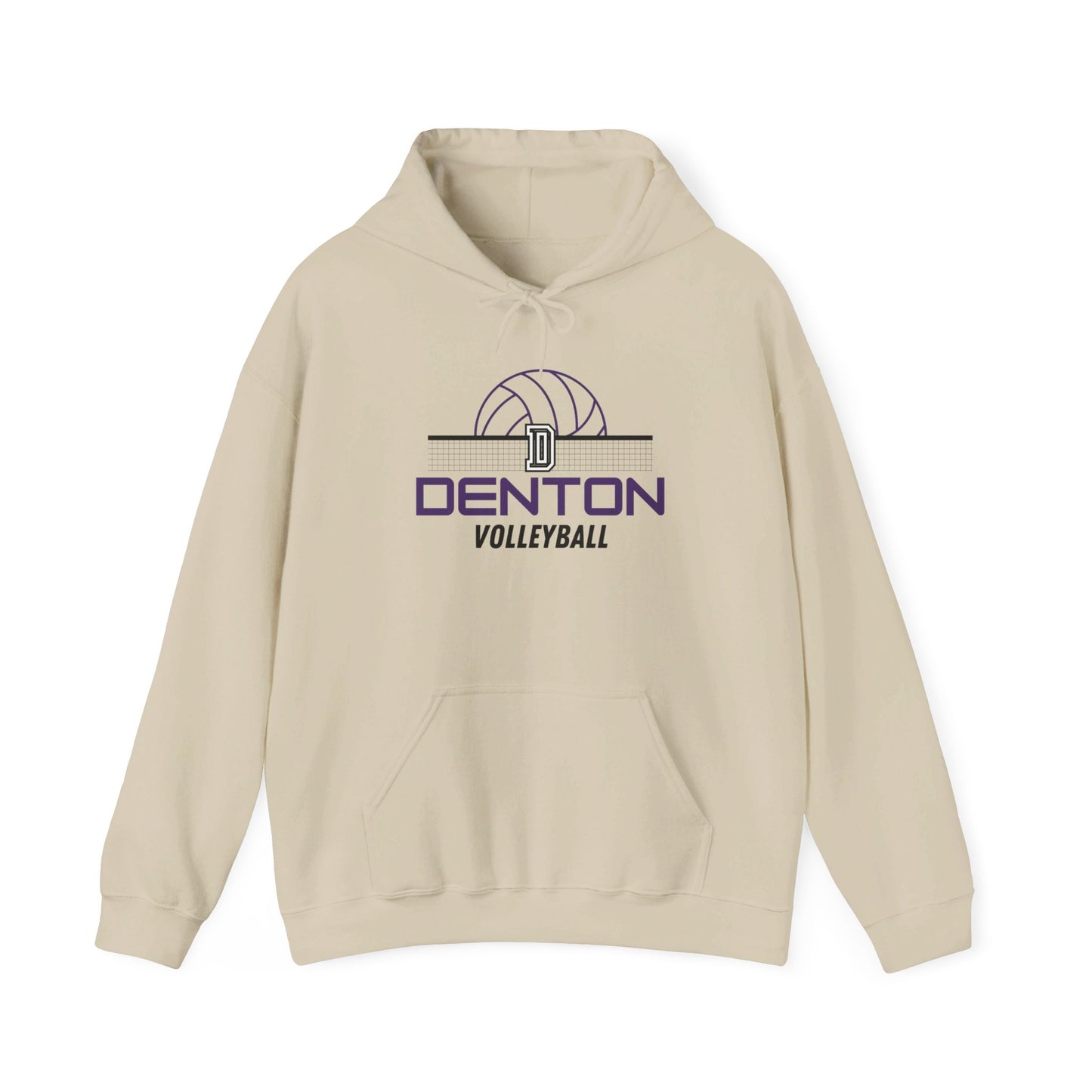 Denton Volleyball Net Hoodie