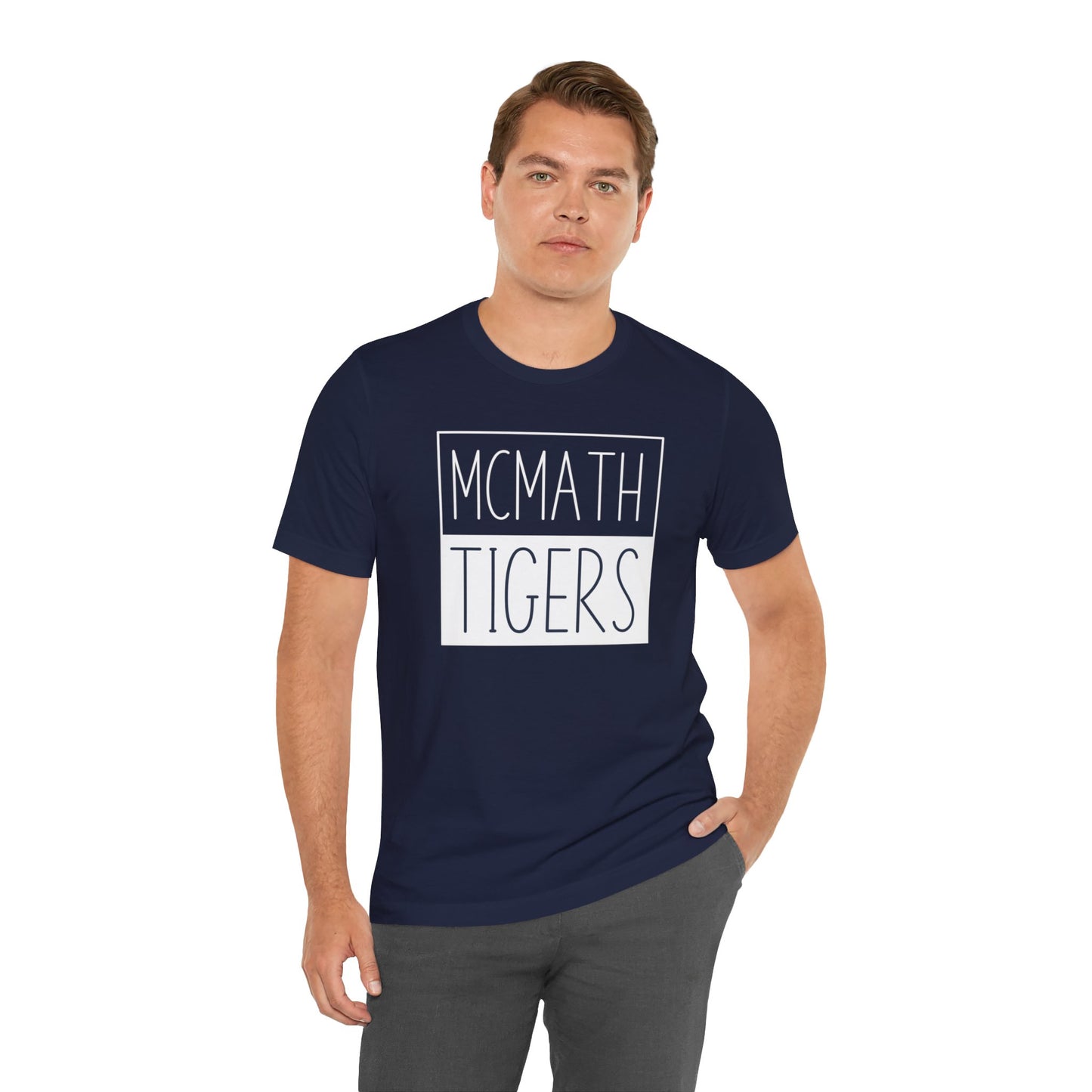 McMath Tigers Block Tee