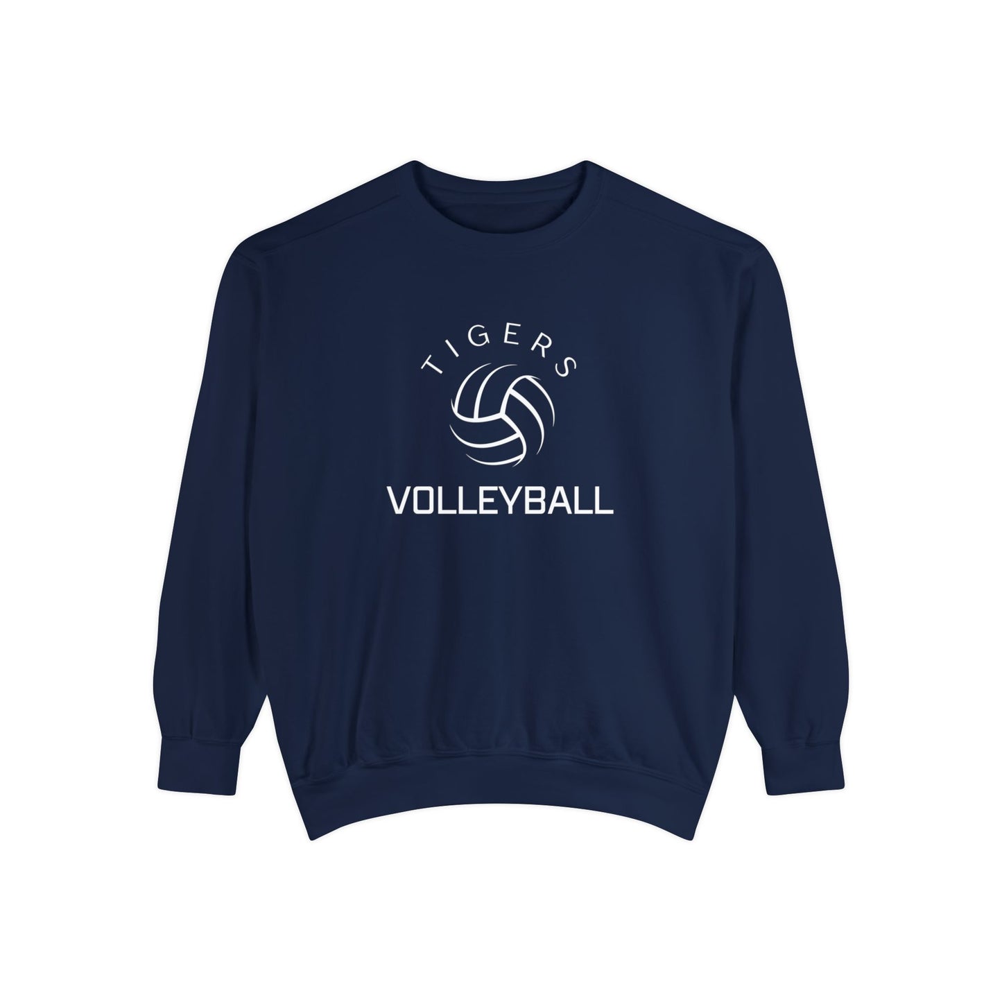 Premium Tigers Volleyball Sweatshirt - Comfort Colors