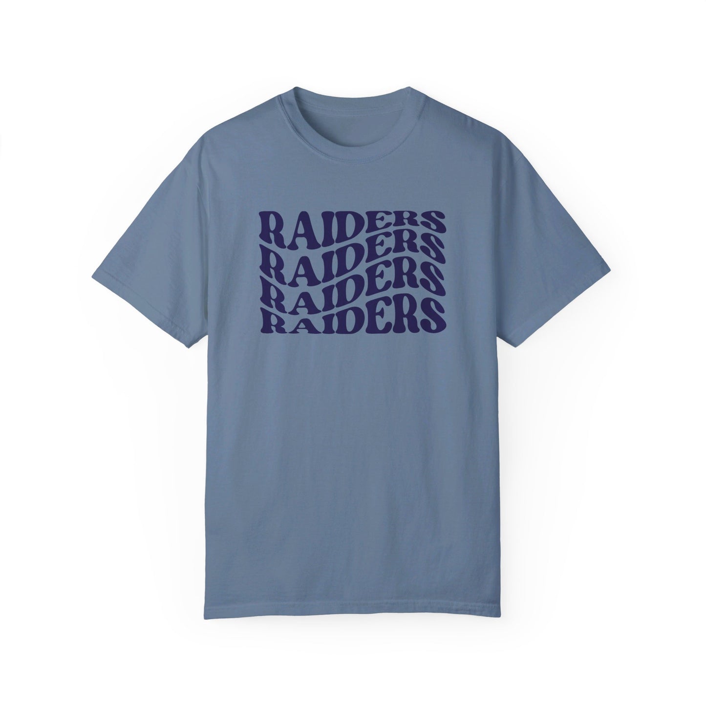 Raiders Wavy Tee - Comfort Colors