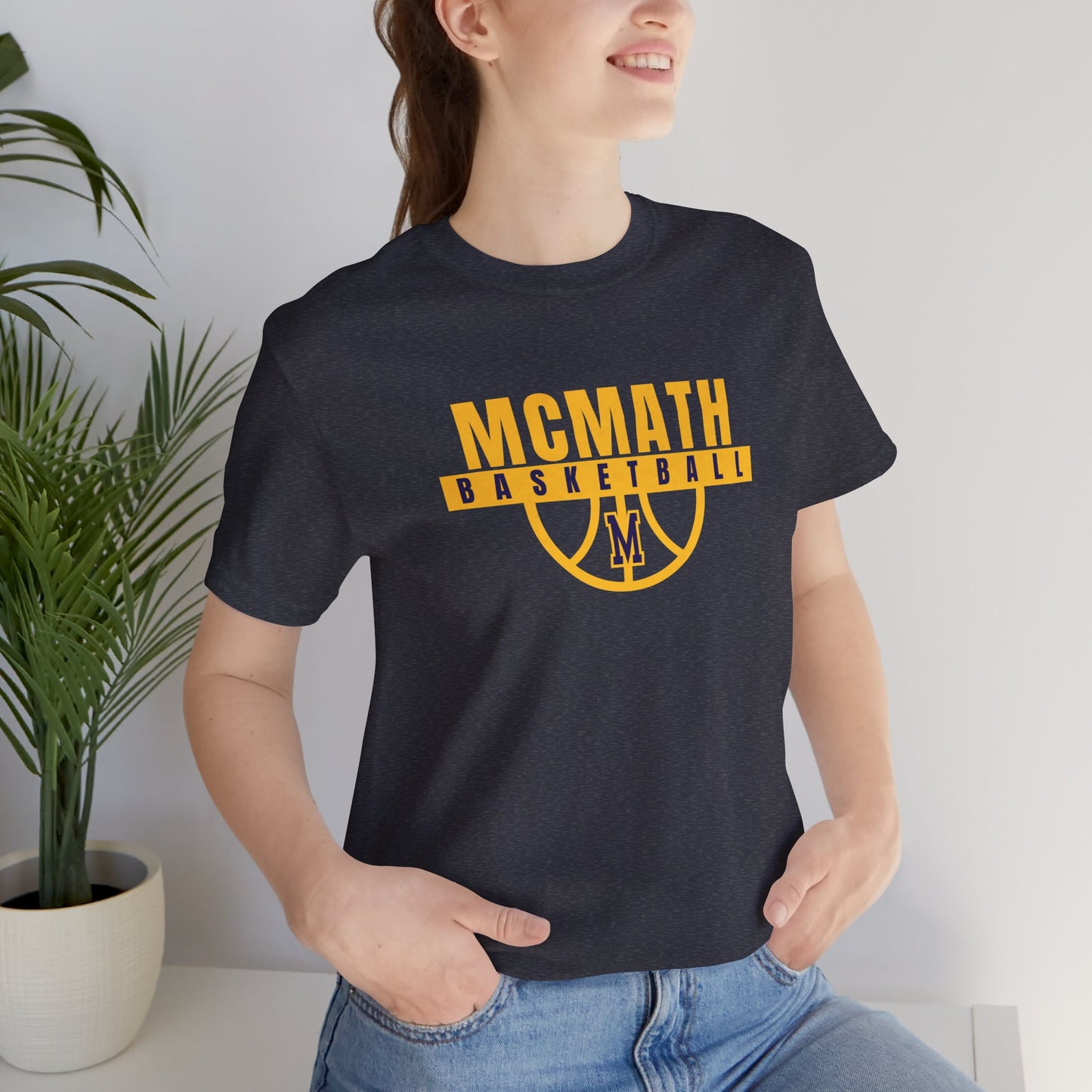 McMath Basketball Tee - Bella Canvas