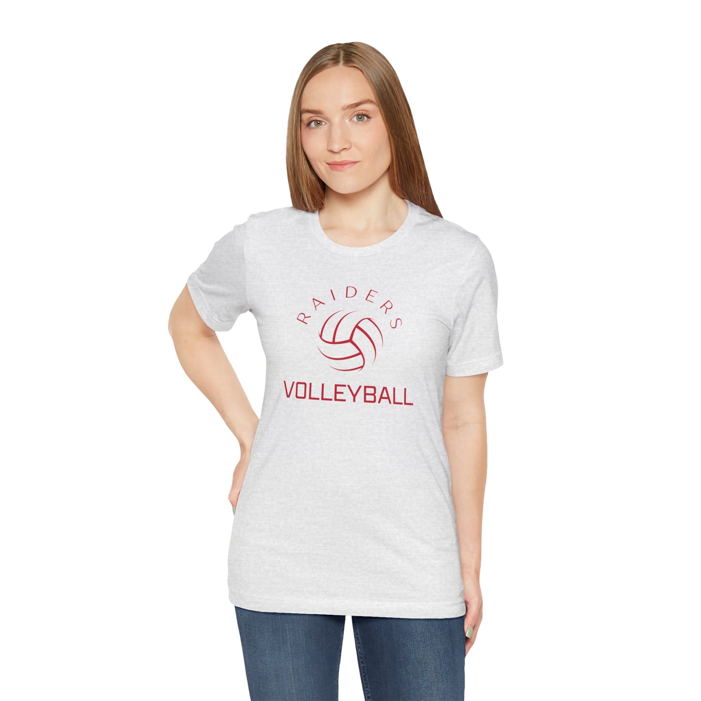 Raiders Volleyball Tee - Bella Canvas