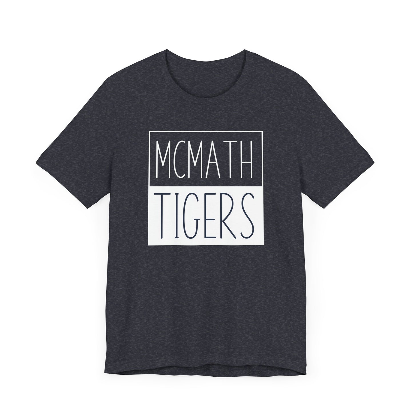 McMath Tigers Block Tee