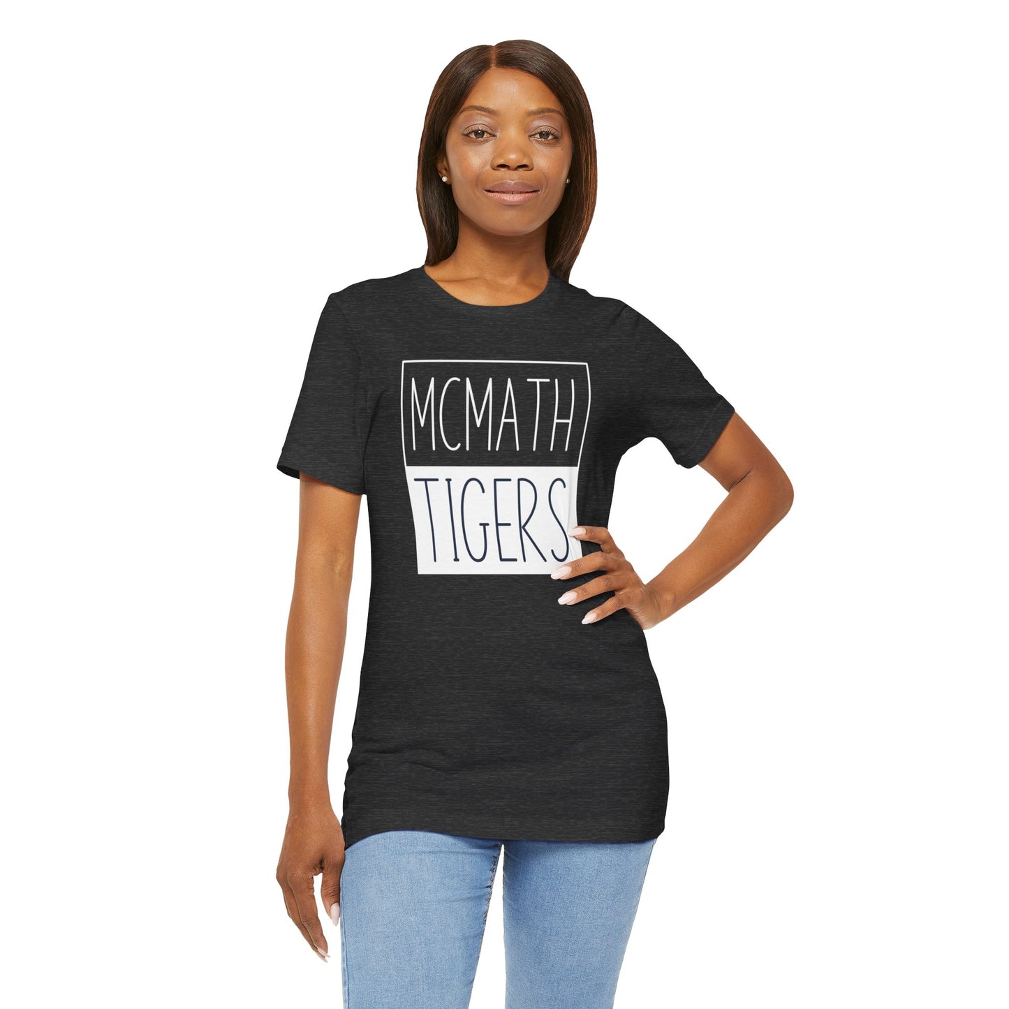 McMath Tigers Block Tee