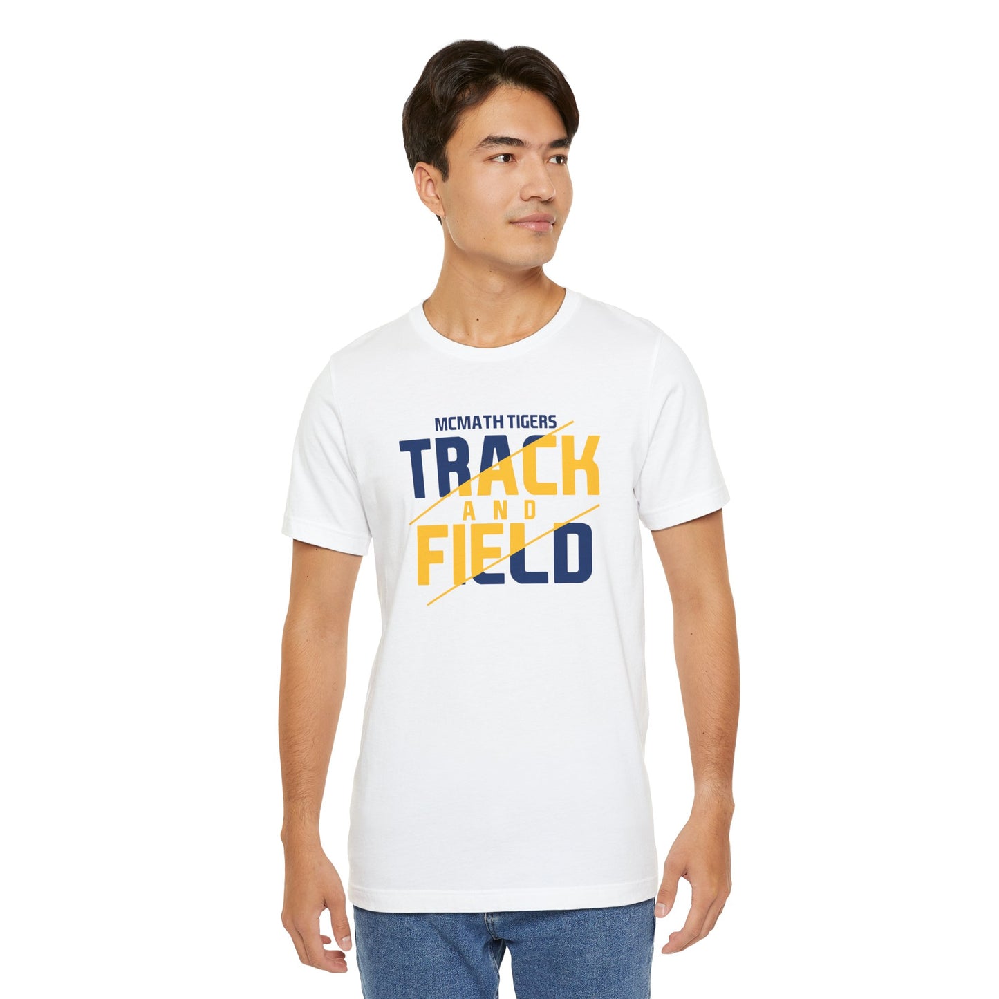 McMath Track & Field Slice Tee - Bella Canvas