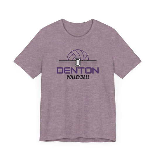 Denton Volleyball Net Tee - Bella Canvas