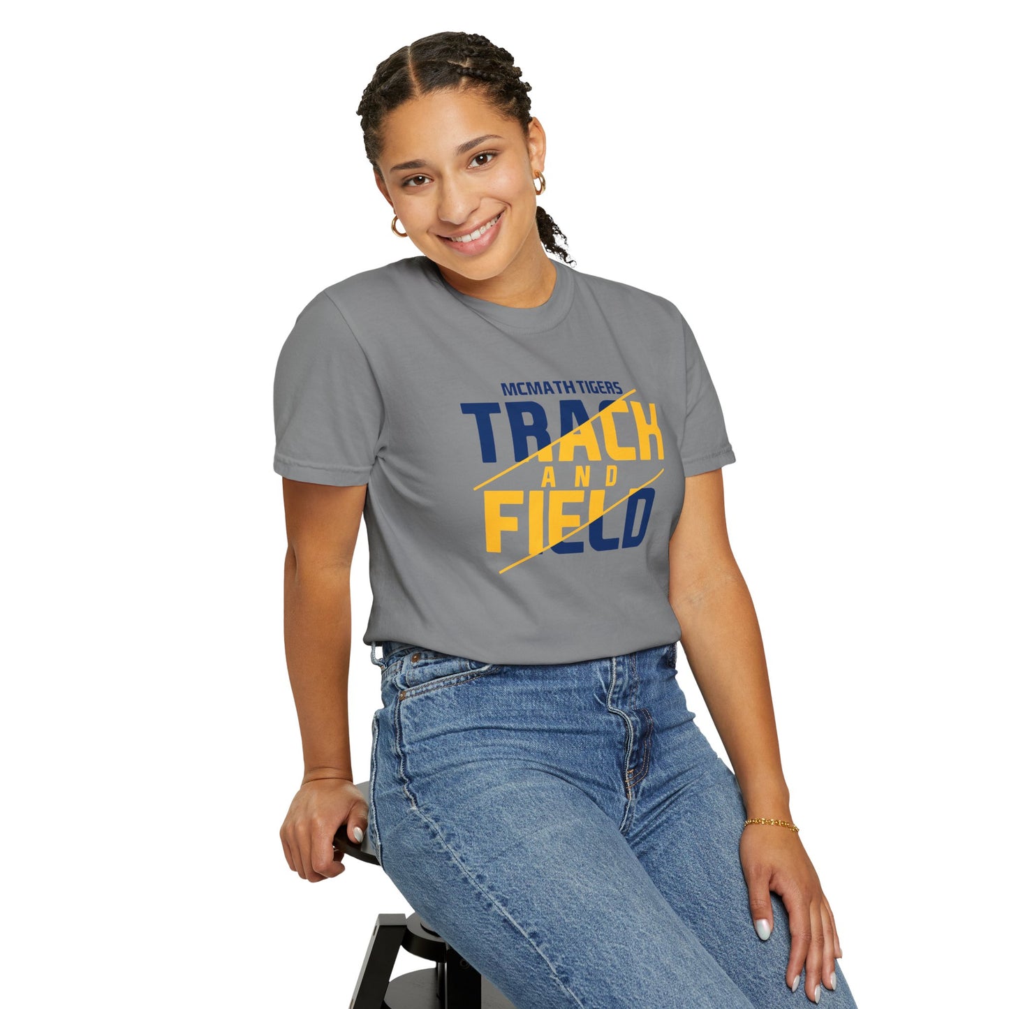 McMath Track & Field Slice Tee - Comfort Colors