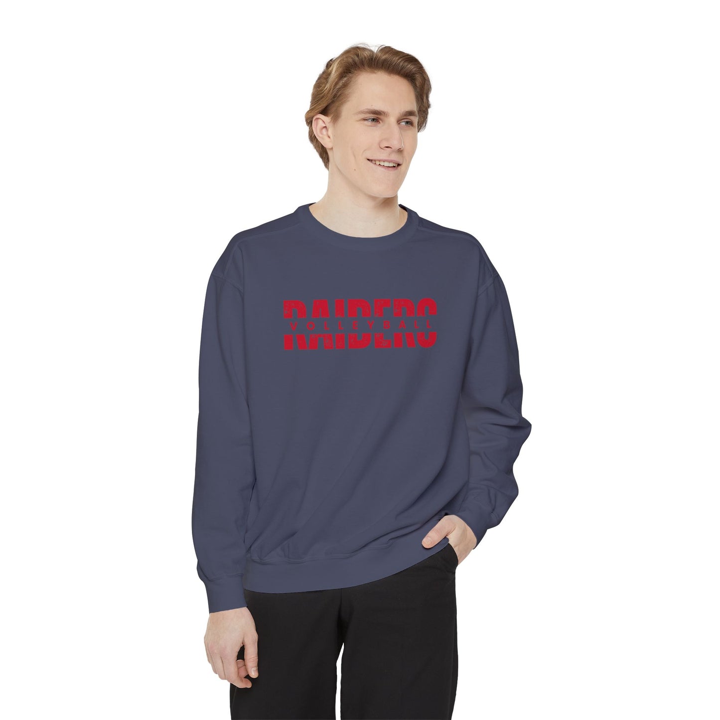 Premium Raiders Split Volleyball Sweatshirt - Comfort Colors