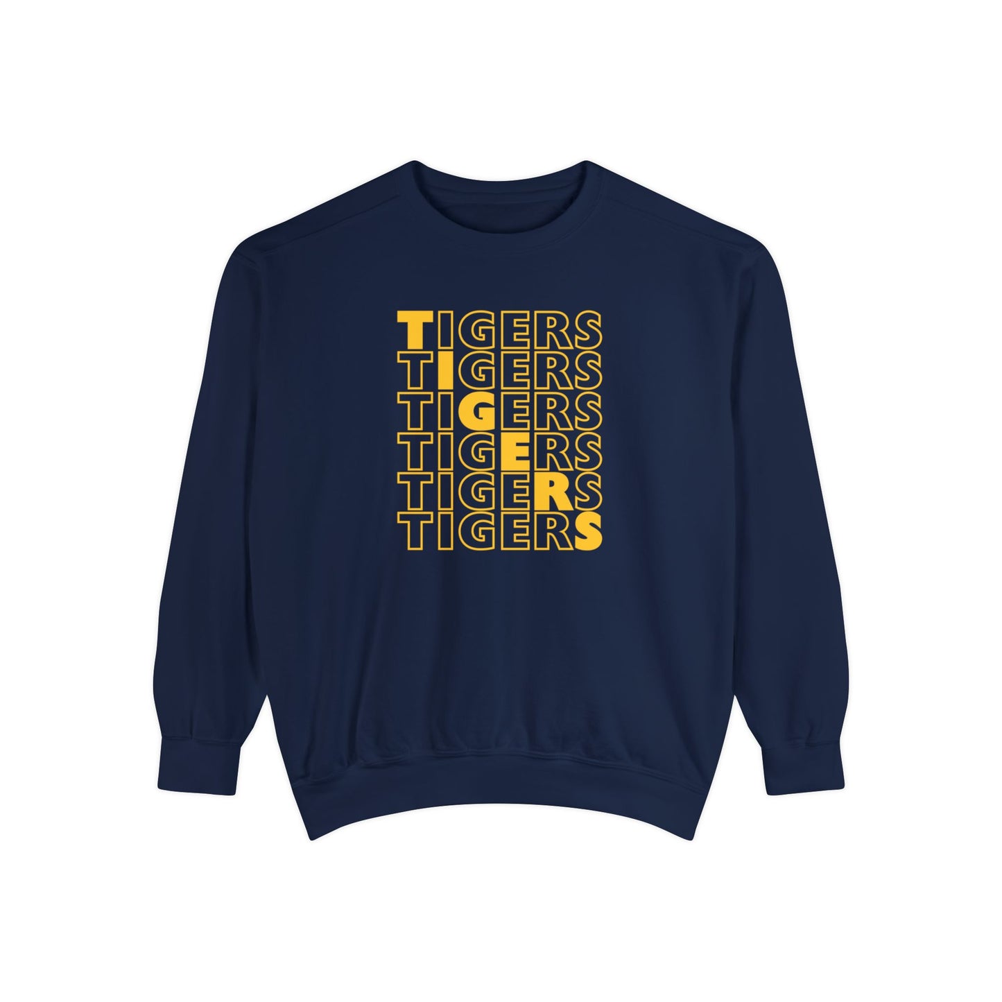 Premium Tigers Repeat Sweatshirt - Comfort Colors