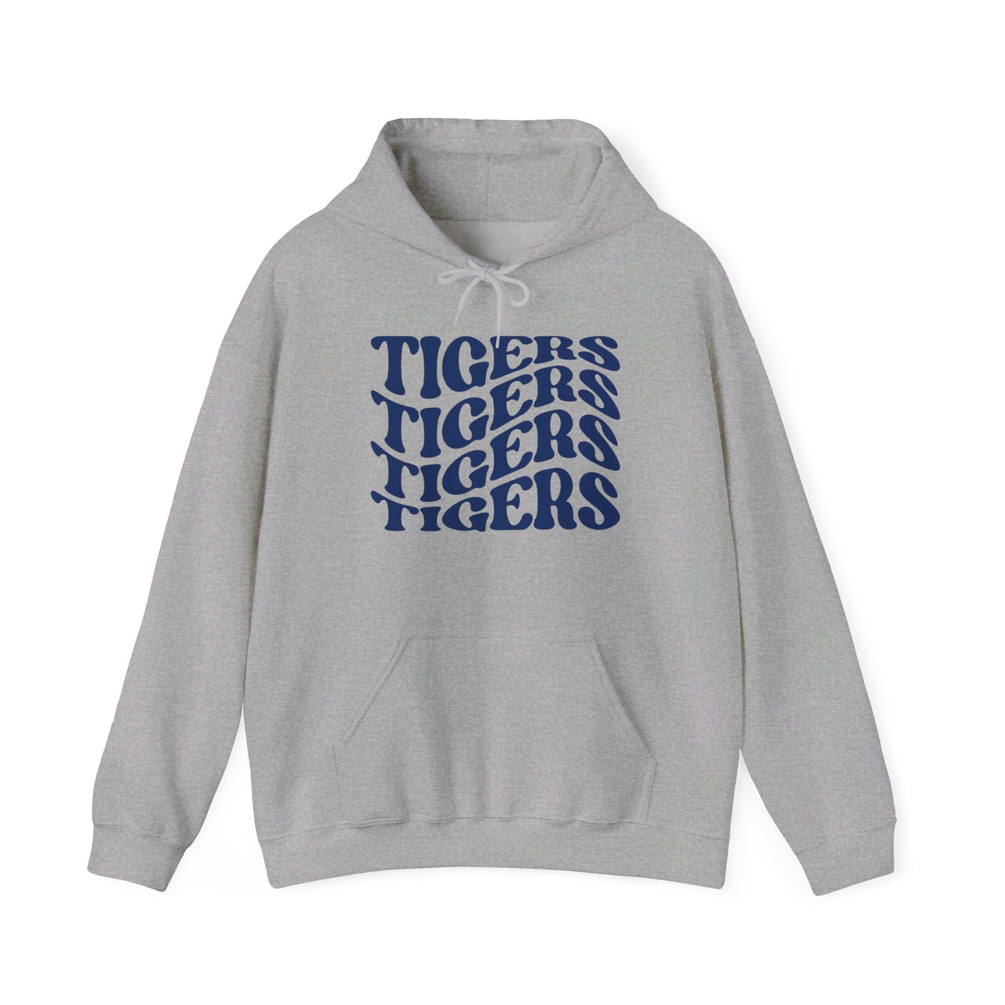 Tigers Wavy Hoodie