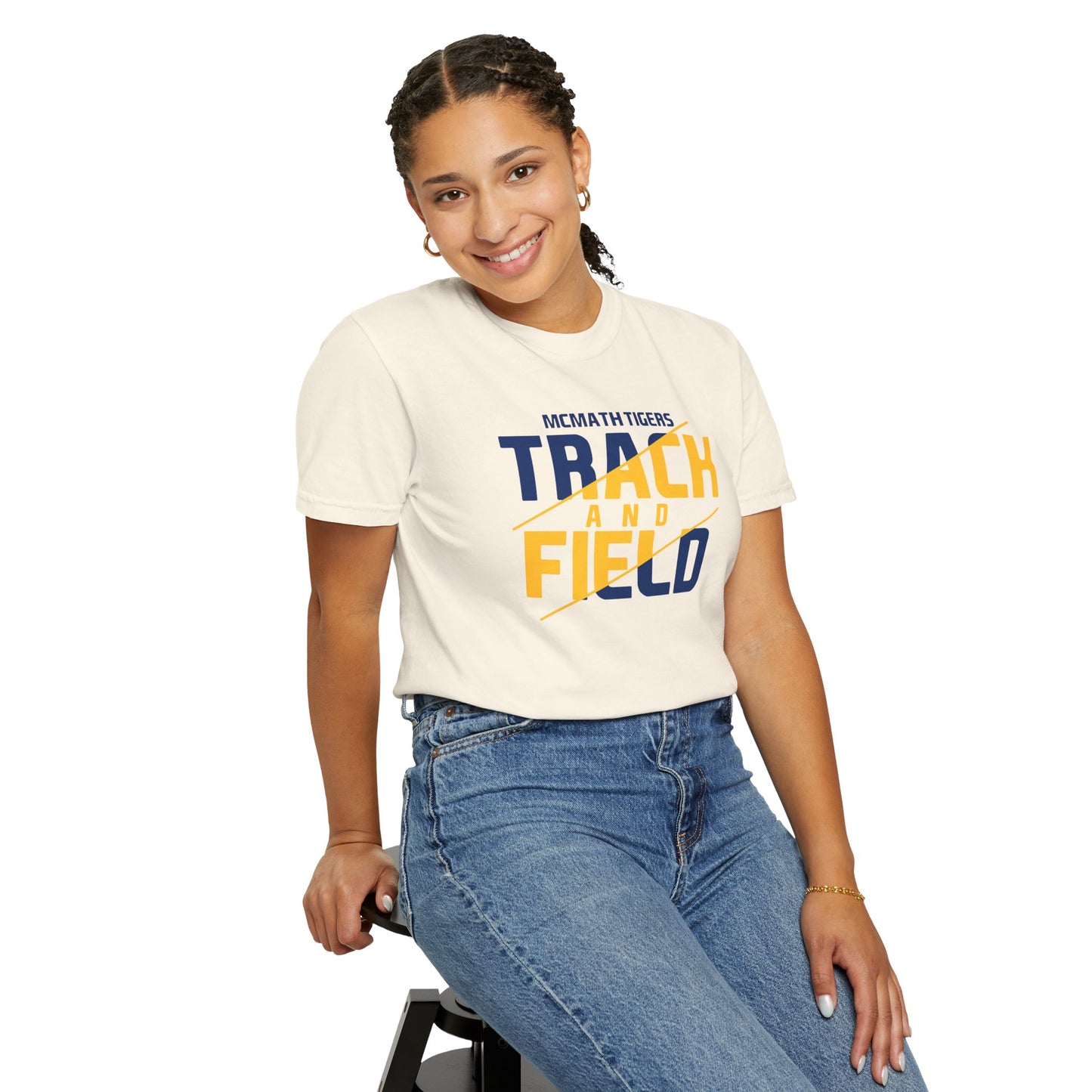 McMath Track & Field Slice Tee - Comfort Colors