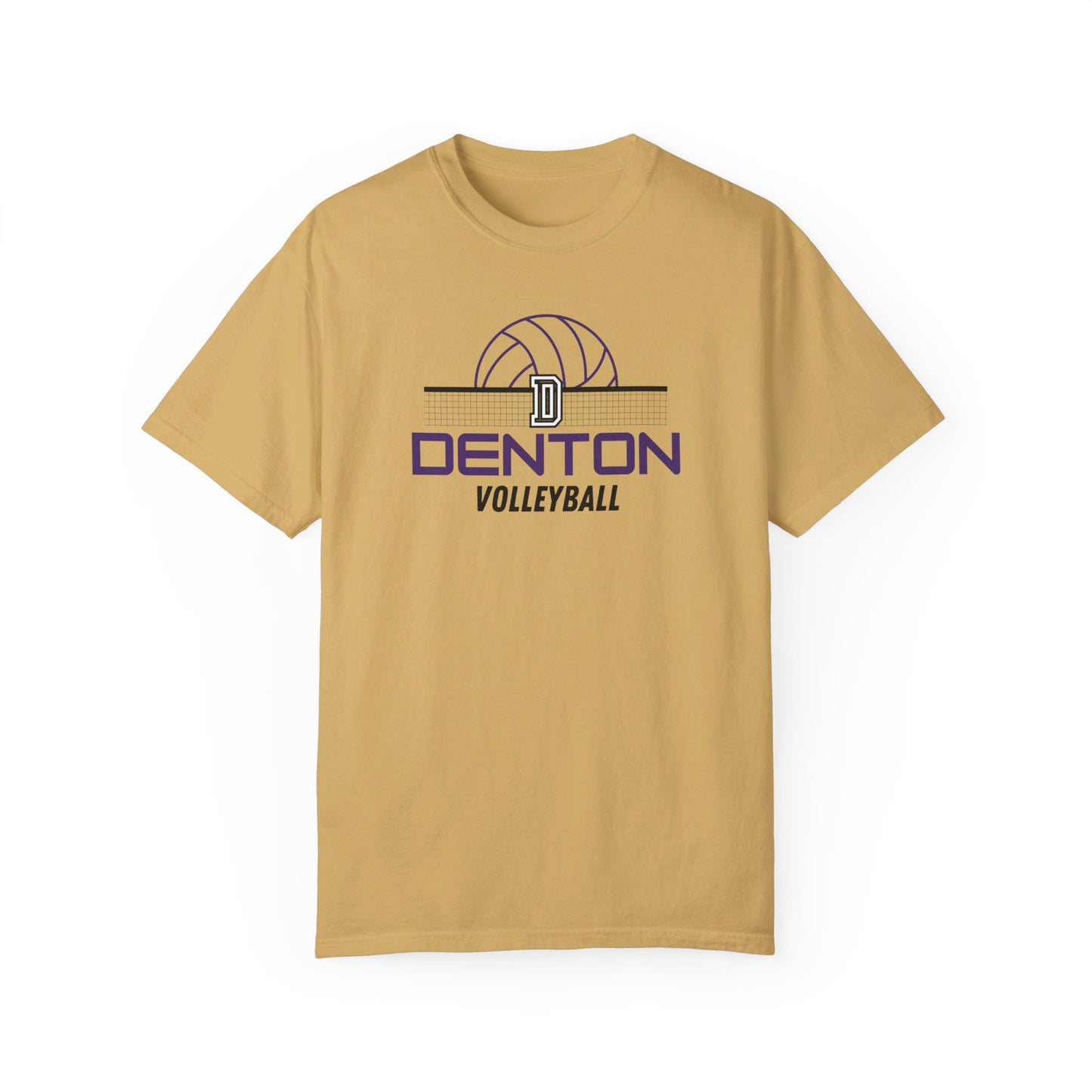 Denton Volleyball Net Tee - Comfort Colors