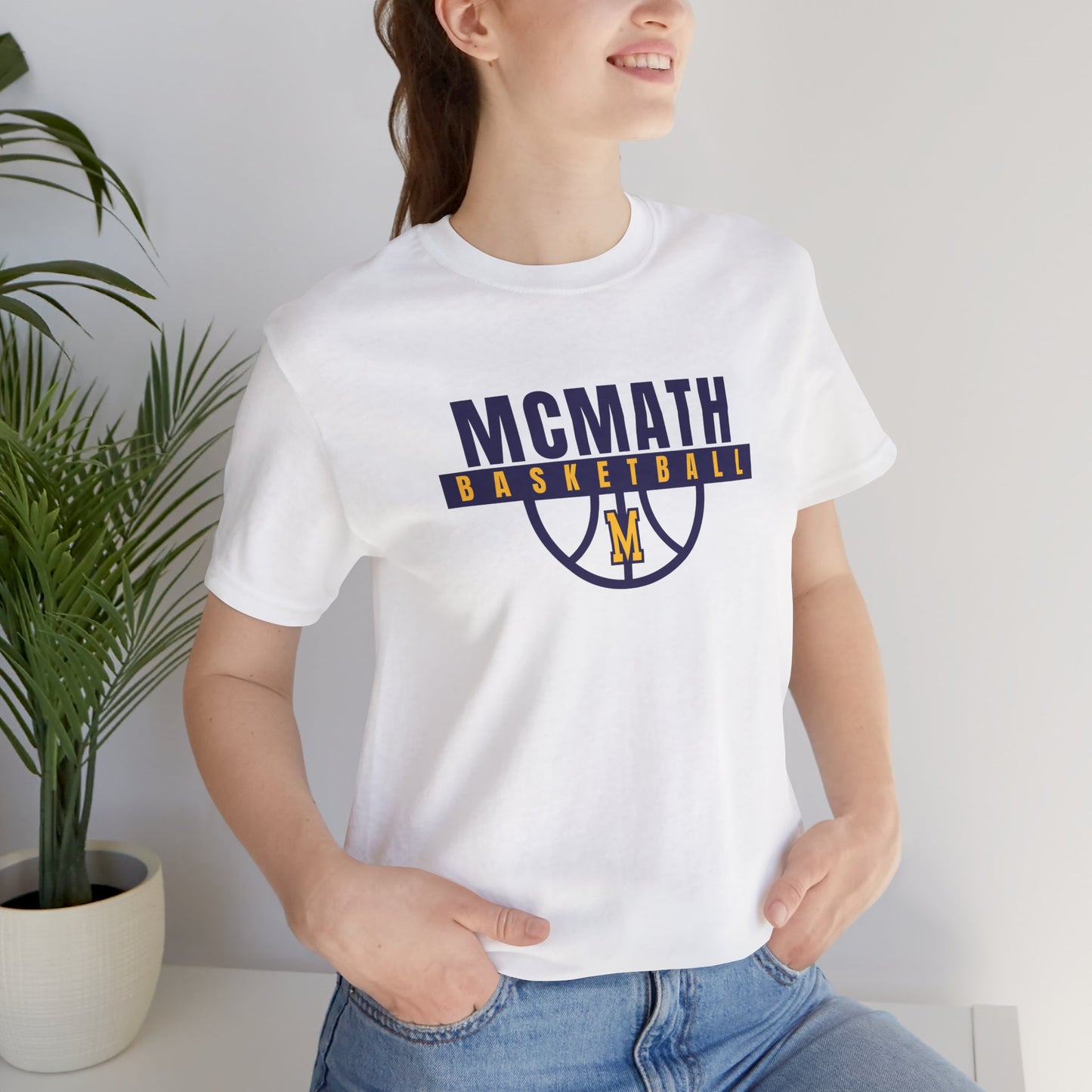 McMath Basketball Tee - Bella Canvas