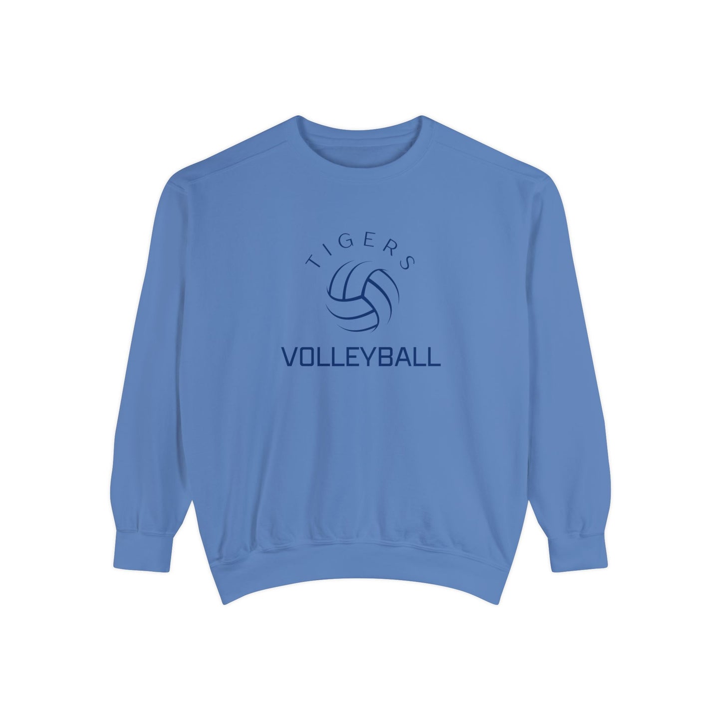 Premium Tigers Volleyball Sweatshirt - Comfort Colors