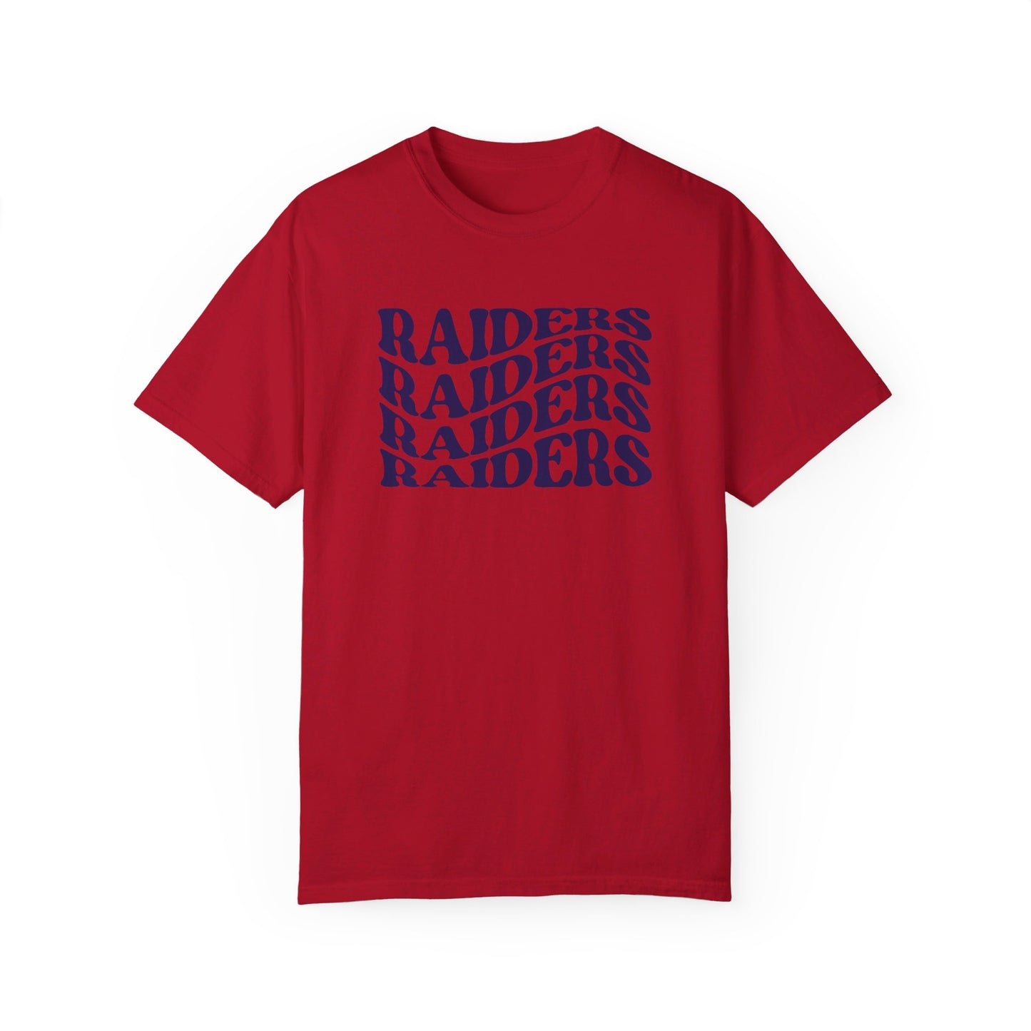 Raiders Wavy Tee - Comfort Colors