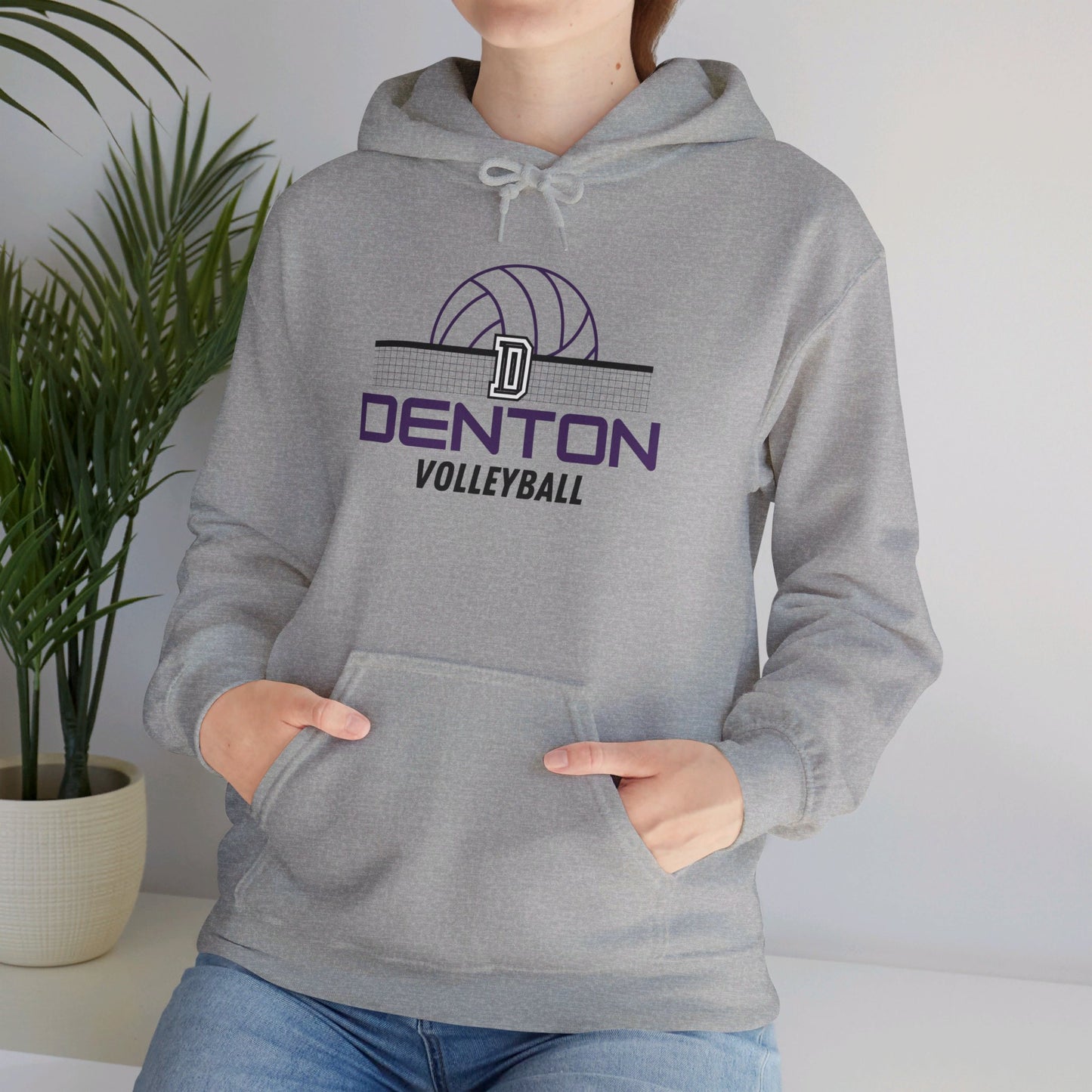 Denton Volleyball Net Hoodie