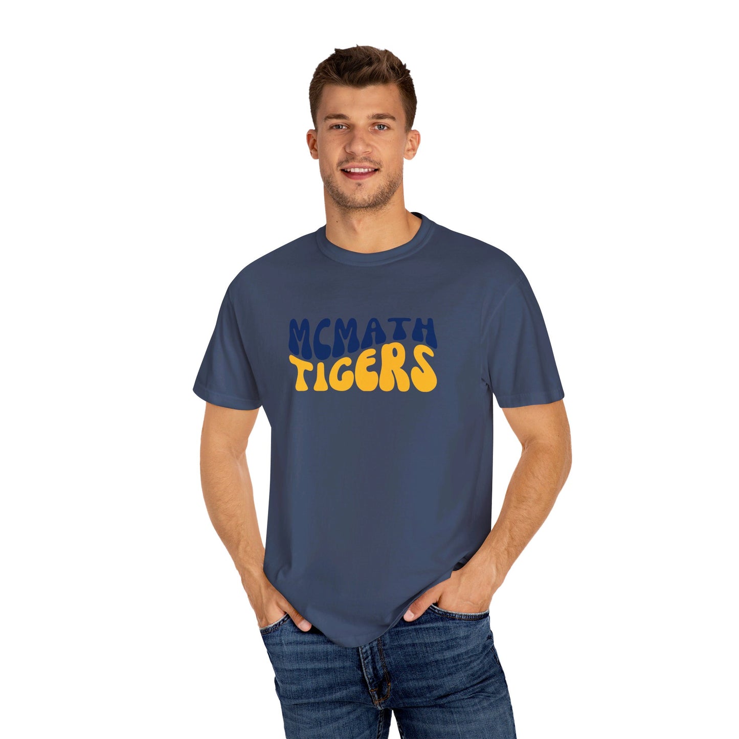 McMath Tigers Retro Tee - Comfort Colors