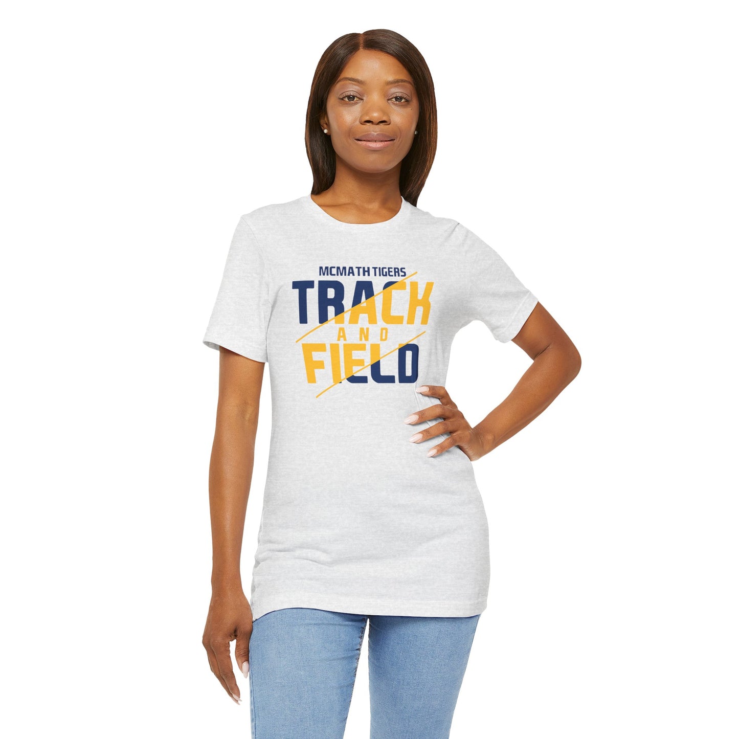 McMath Track & Field Slice Tee - Bella Canvas