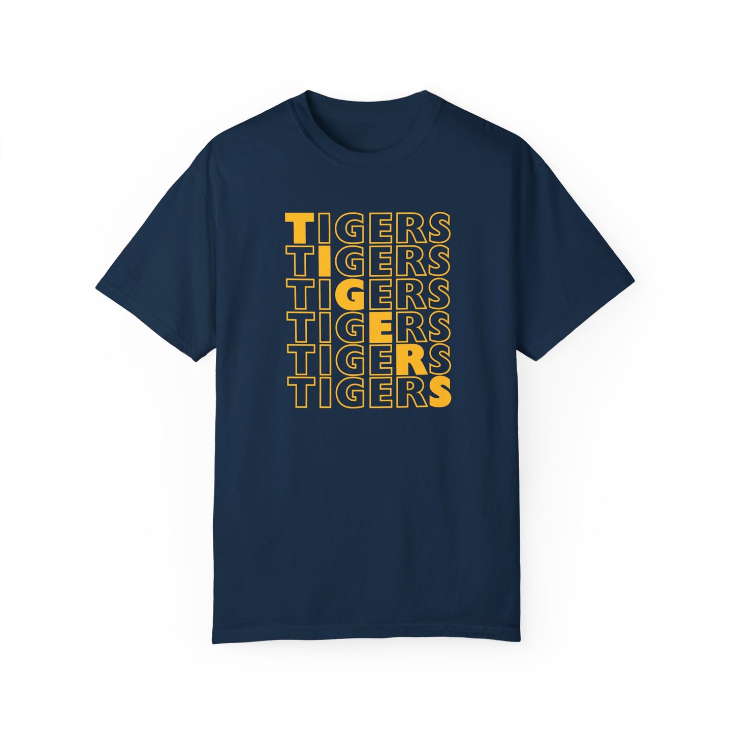 Tigers Repeat Tee - Comfort Colors