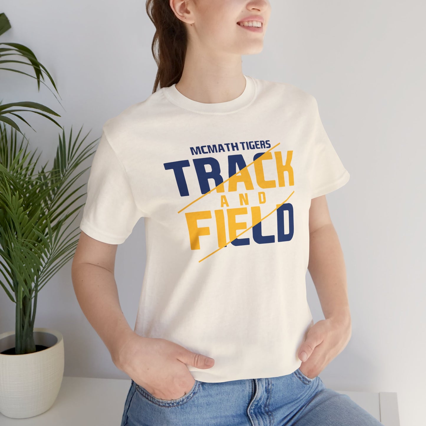 McMath Track & Field Slice Tee - Bella Canvas