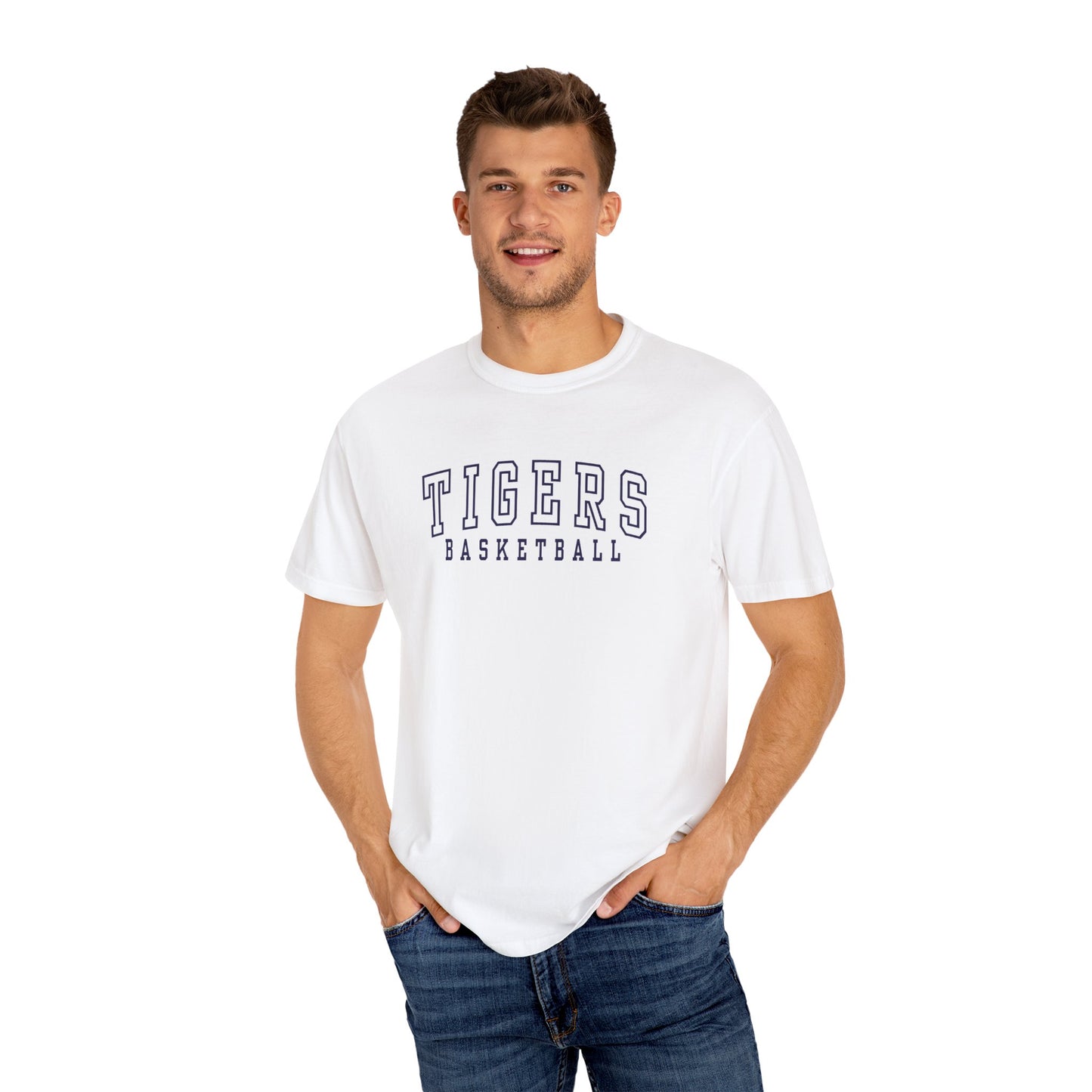 Tigers Basketball Tee - Comfort Colors