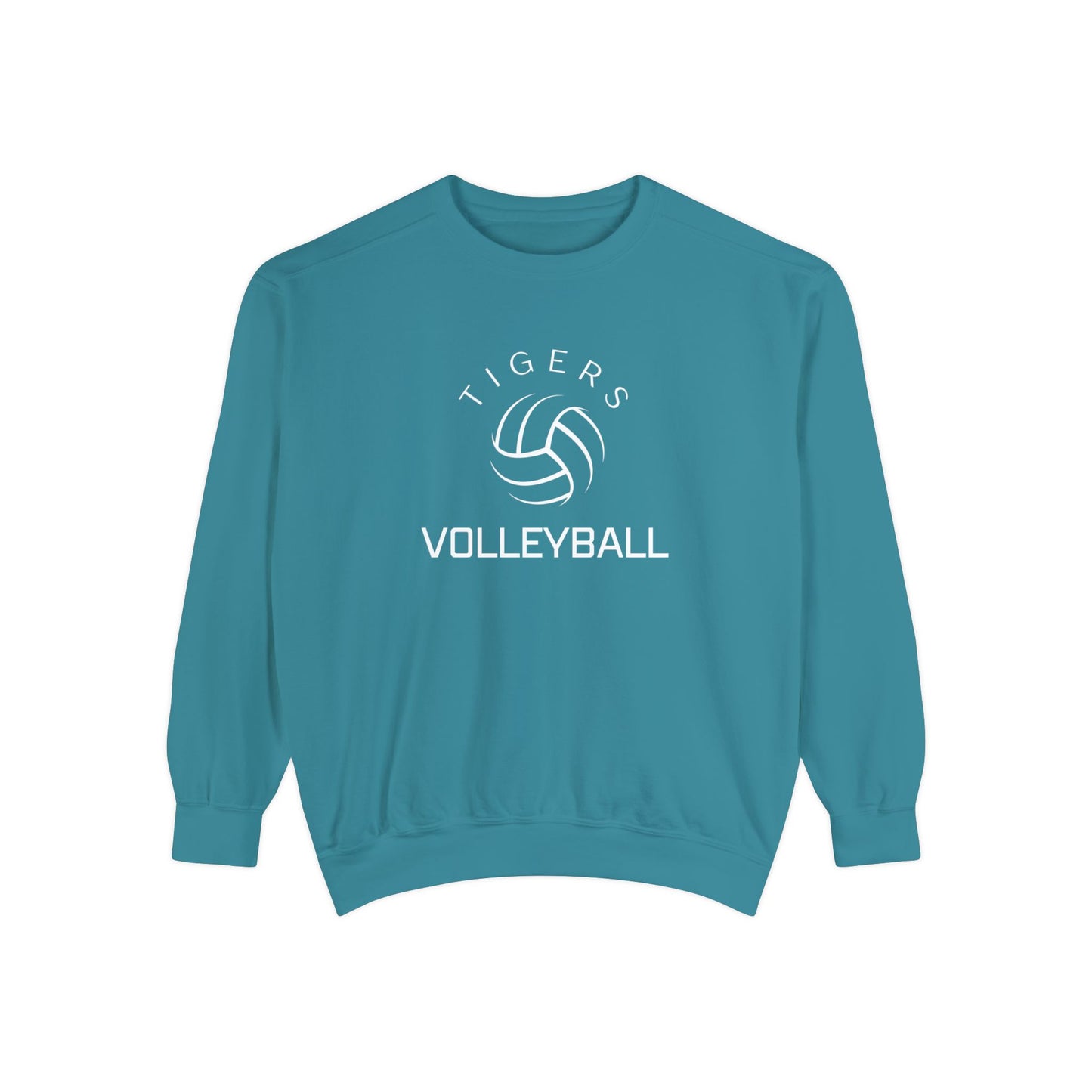 Premium Tigers Volleyball Sweatshirt - Comfort Colors