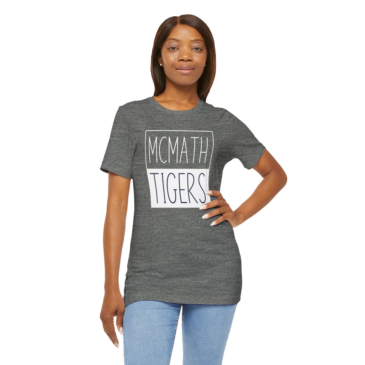 McMath Tigers Block Tee