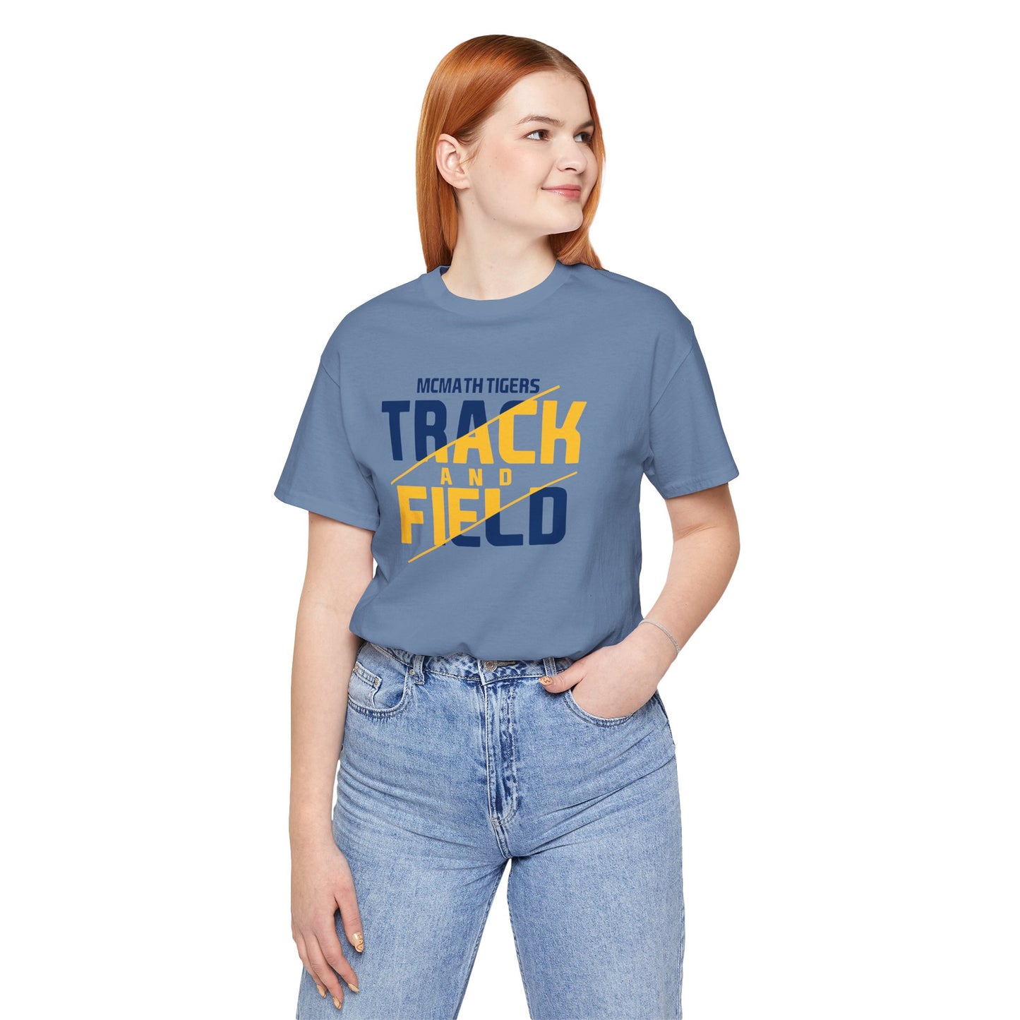 McMath Track & Field Slice Tee - Bella Canvas