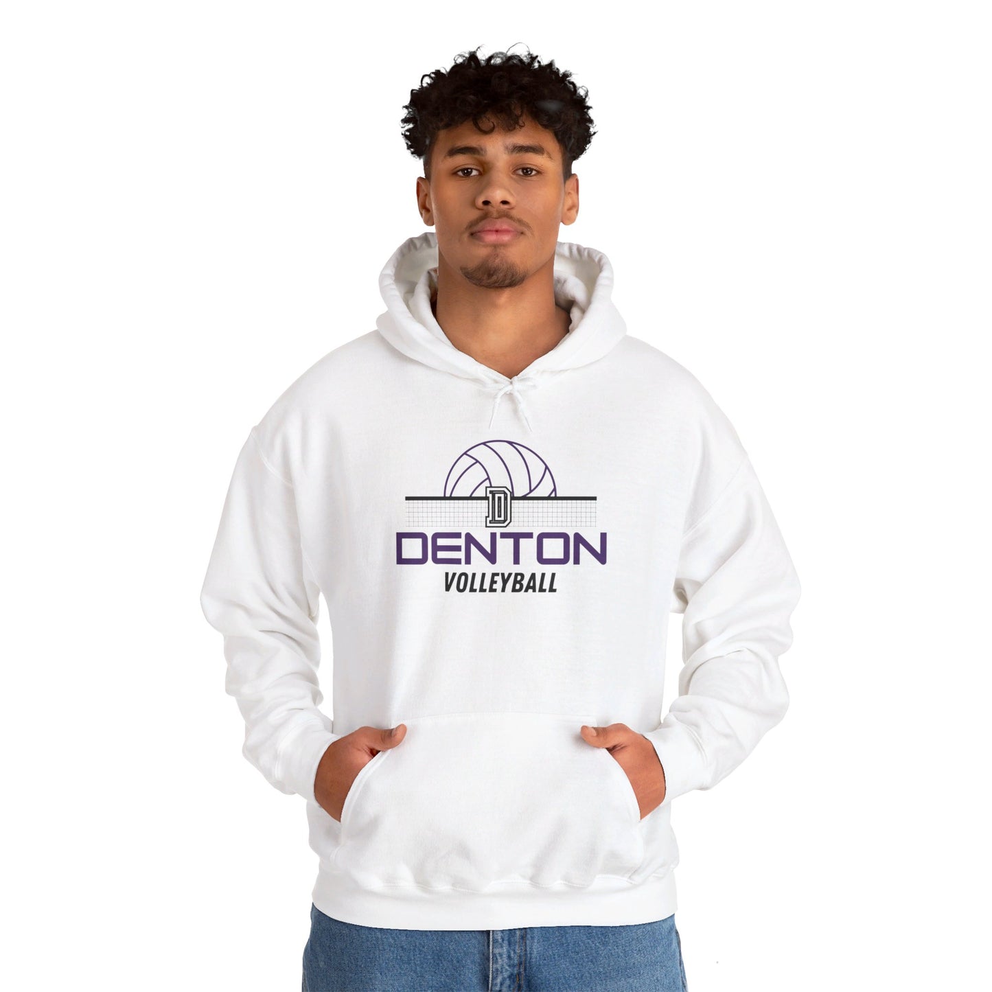 Denton Volleyball Net Hoodie