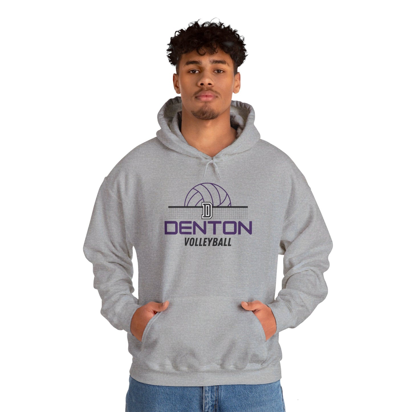 Denton Volleyball Net Hoodie