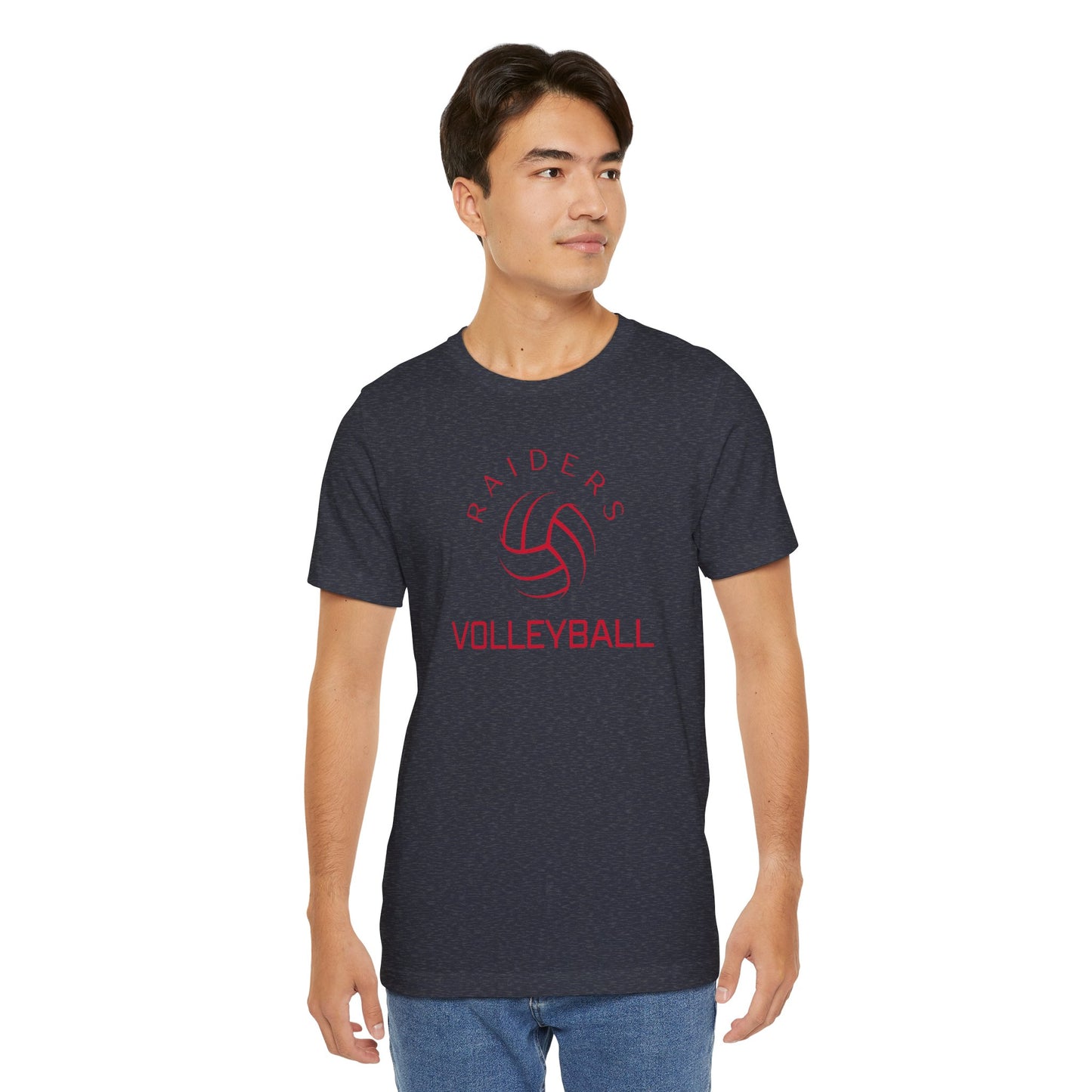 Raiders Volleyball Tee - Bella Canvas