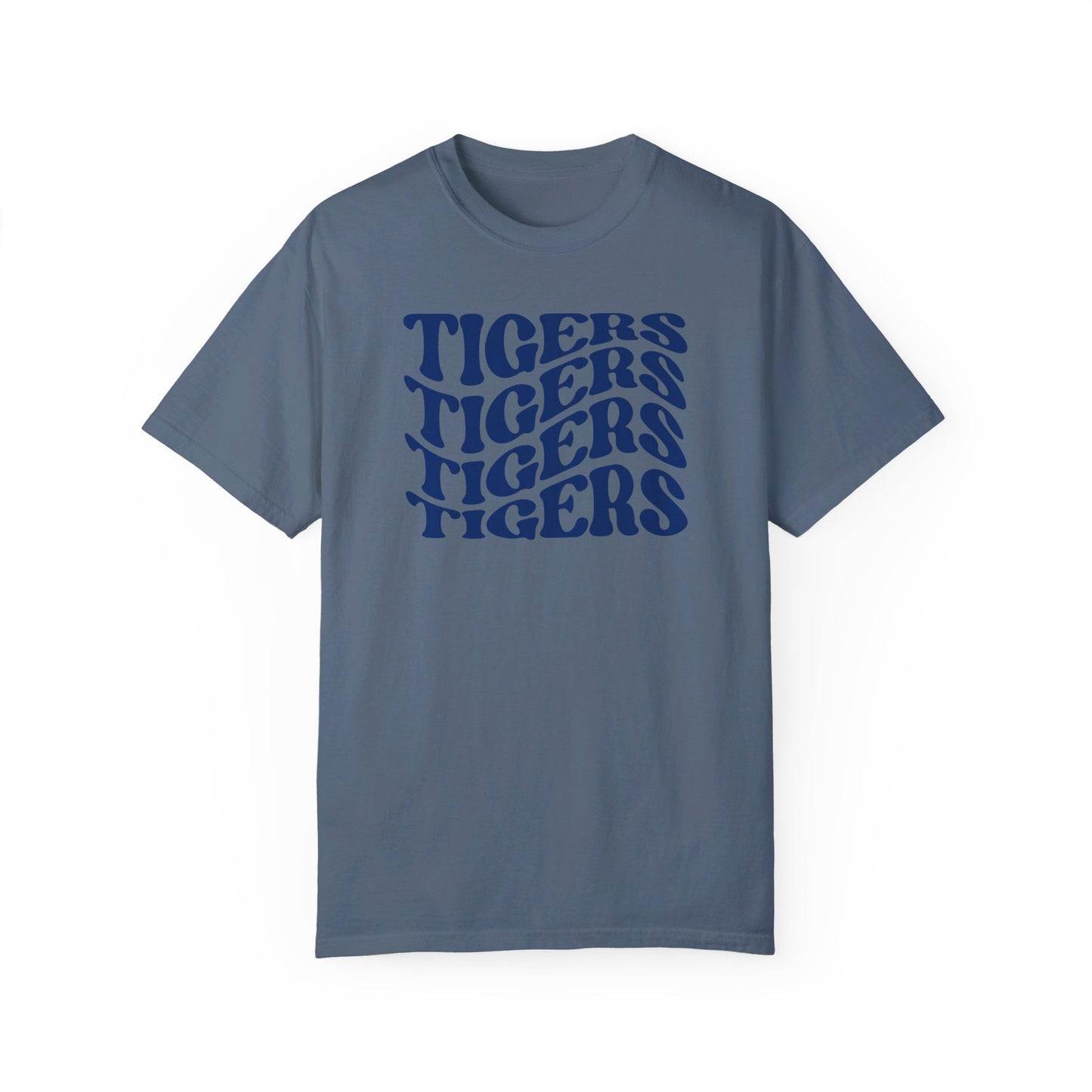 Tigers Wavy Tee - Comfort Colors