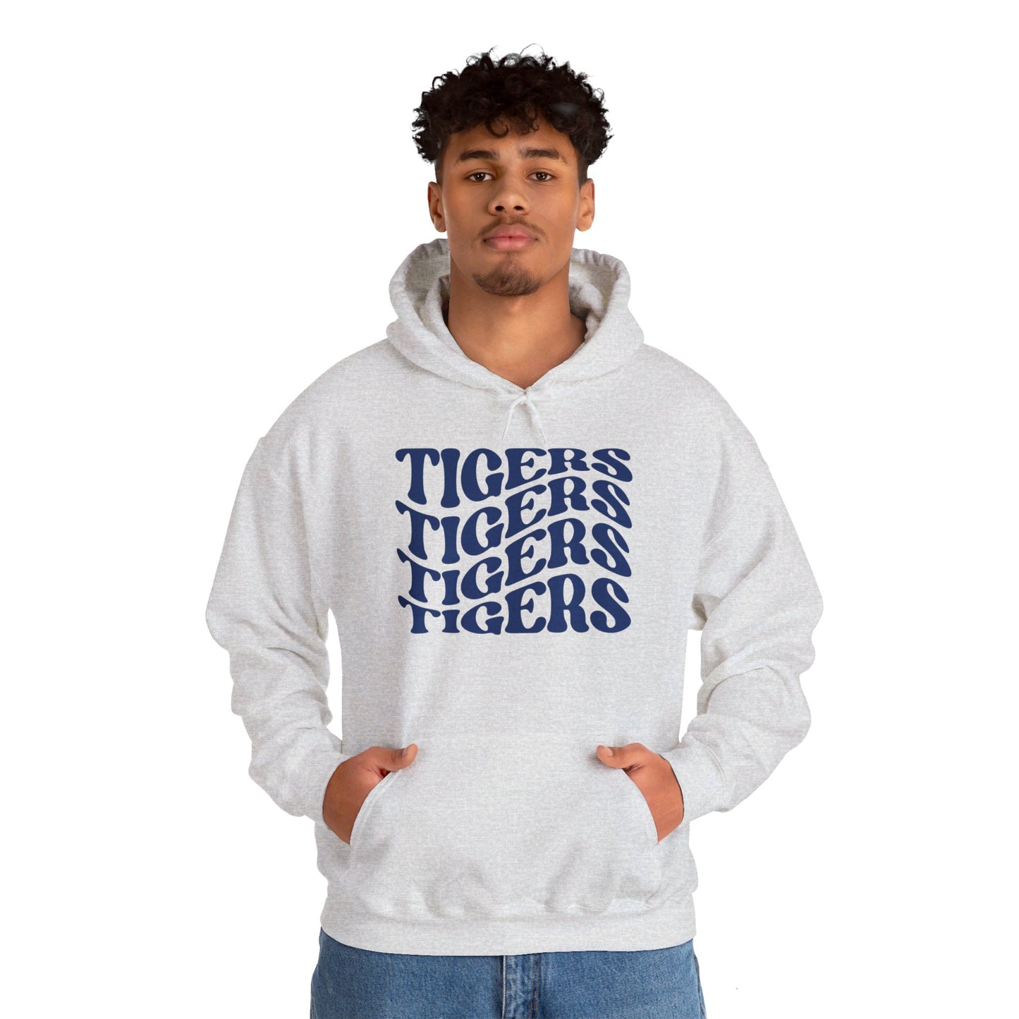 Tigers Wavy Hoodie