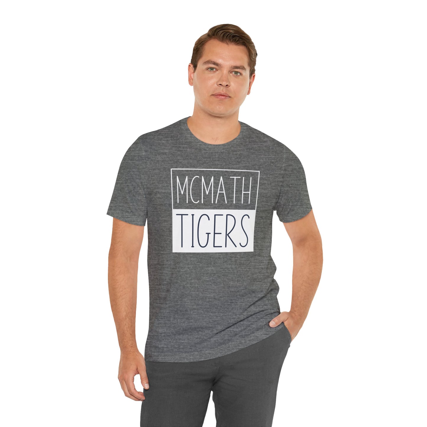 McMath Tigers Block Tee