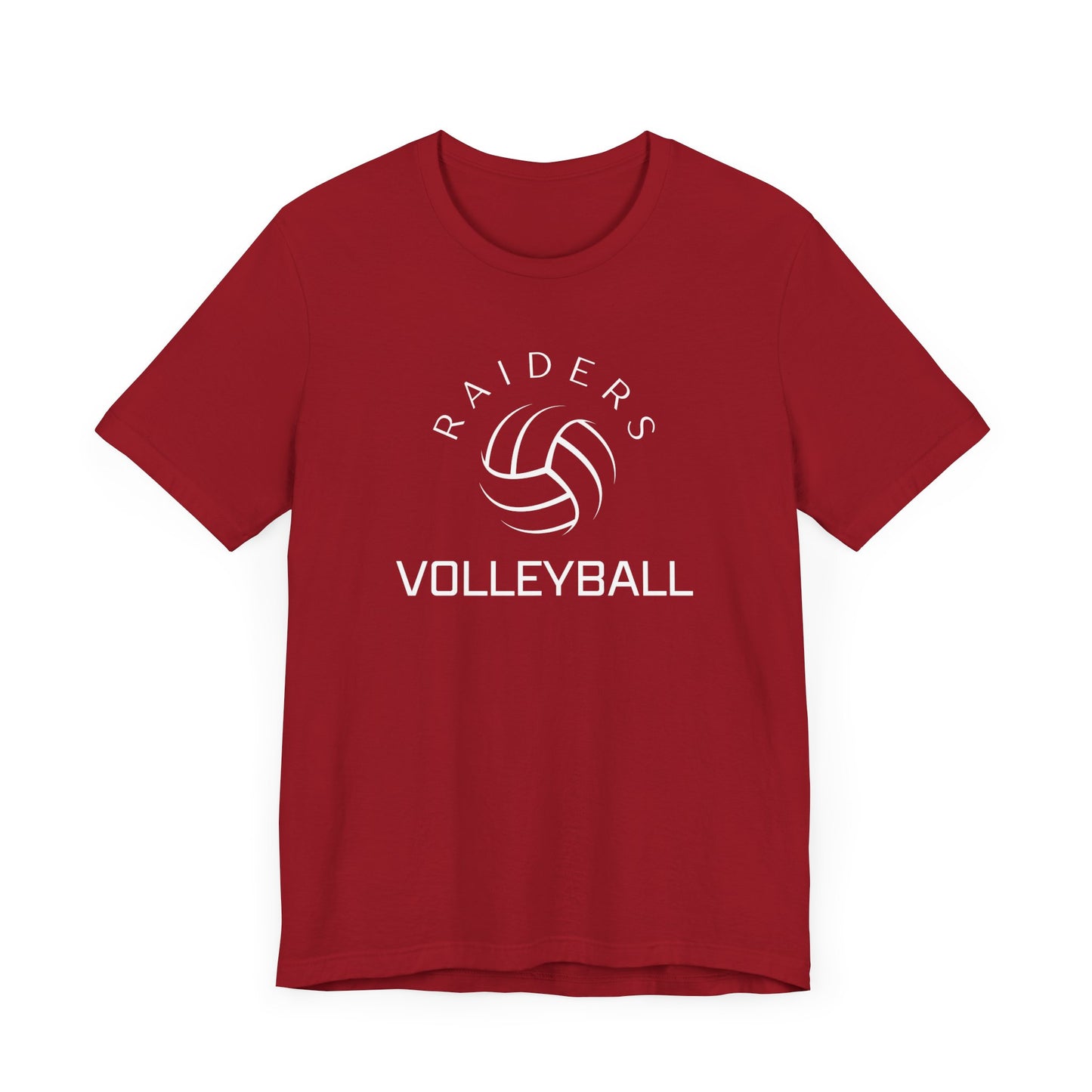 Raiders Volleyball Tee - Bella Canvas