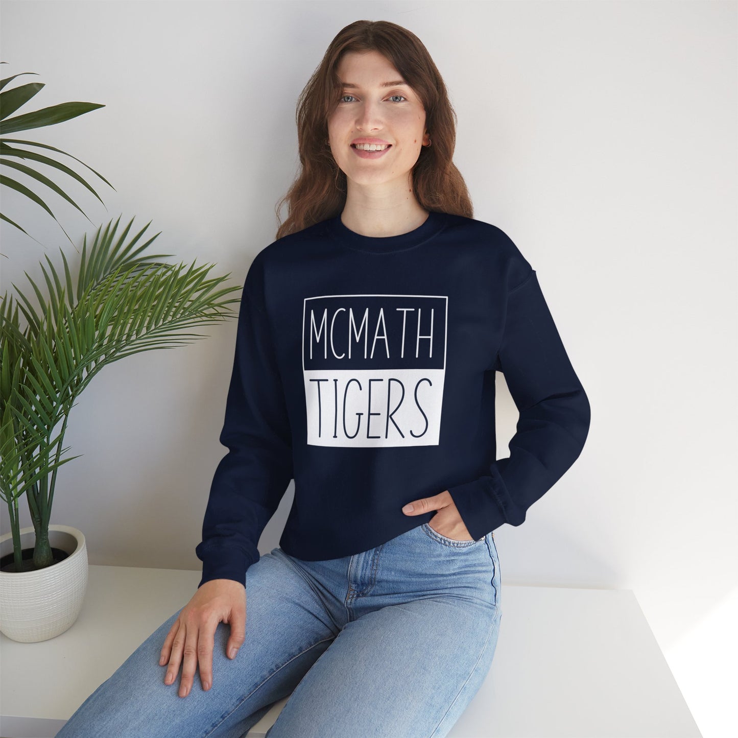 McMath Tigers Block Sweatshirt